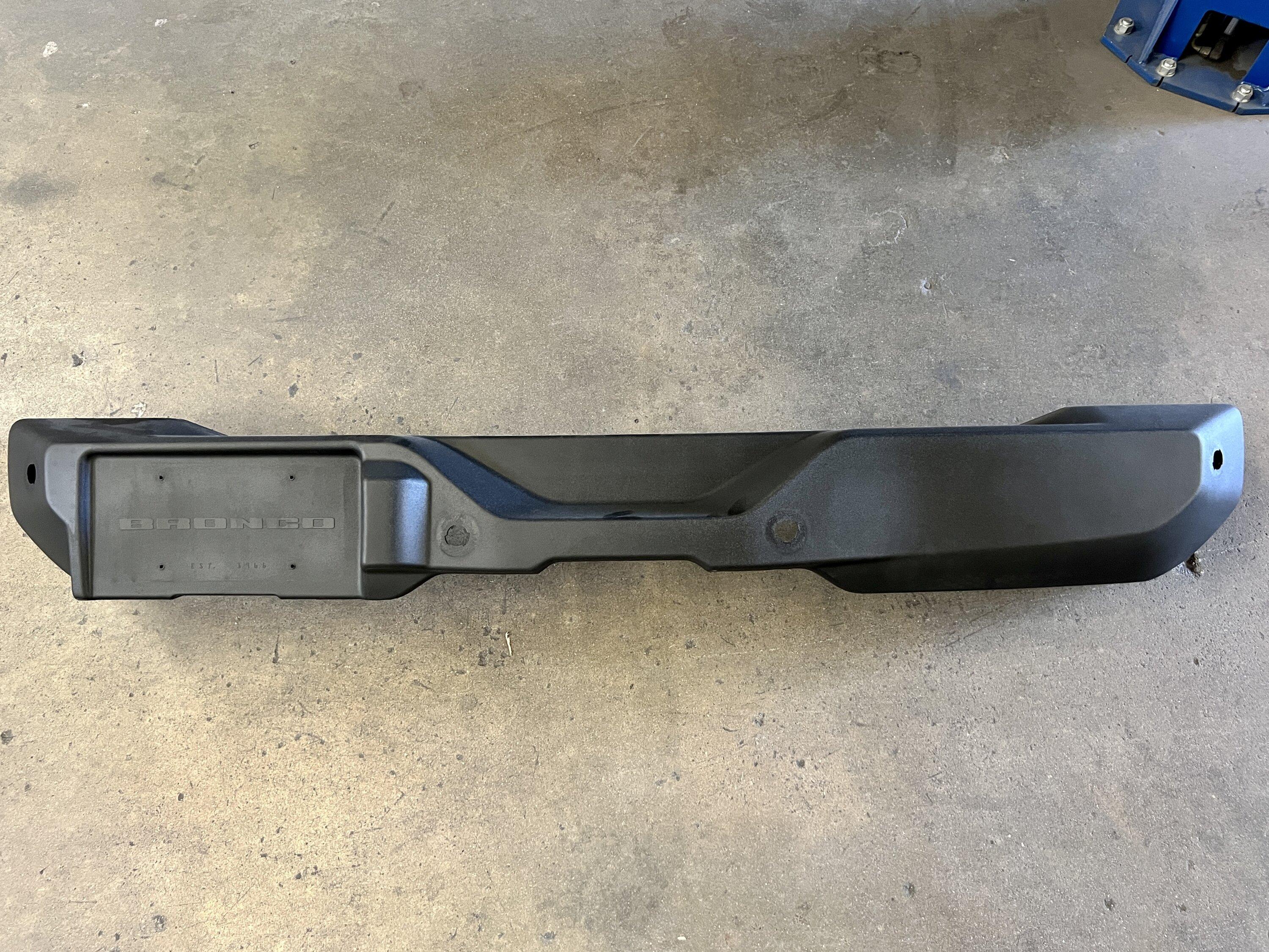 Ford Bronco Wildtrak Rear Bumper - $50 Wildtrak Bumper 1