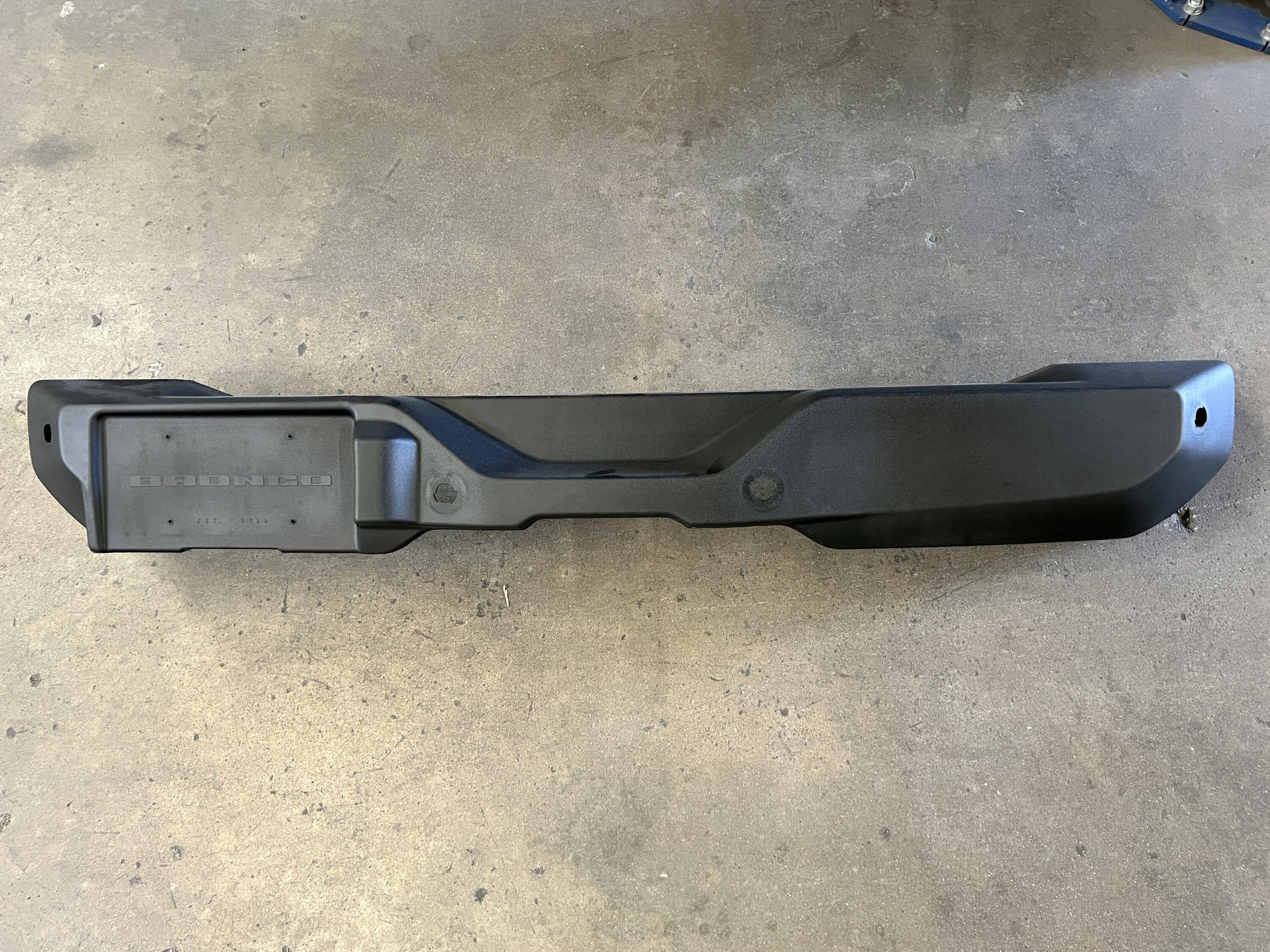 Ford Bronco Wildtrak Rear Bumper - $50 Wildtrak Bumper 2
