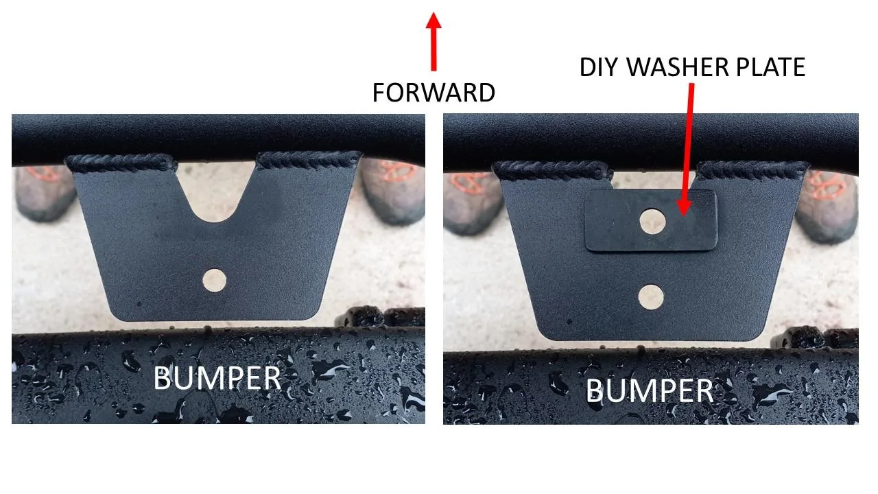 Ford Bronco Capable bumper multi light mount! NACHO