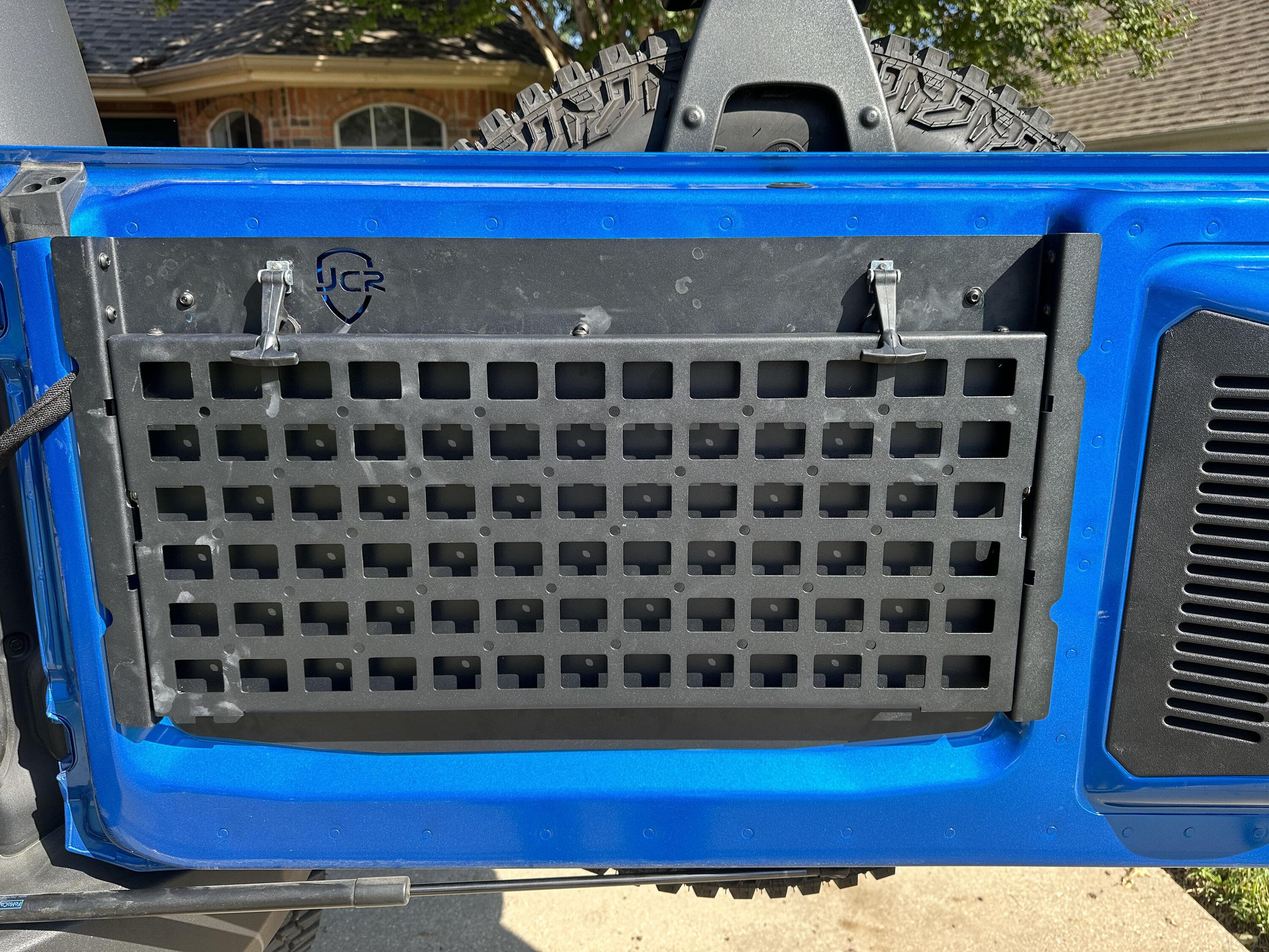 Ford Bronco JcrOffroad Fold down molle table has been released! 22