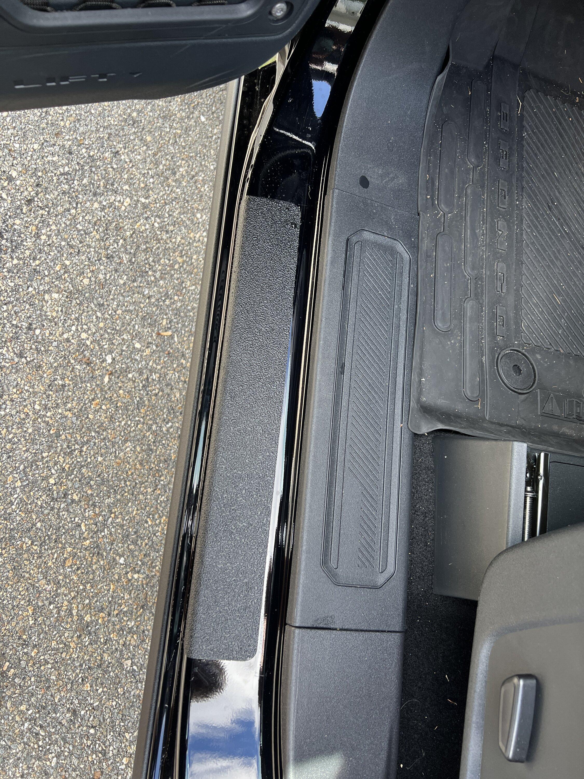 Ford Bronco Door Sill Protection 82A6CD52-987F-43A2-8967-AF56E52E2009