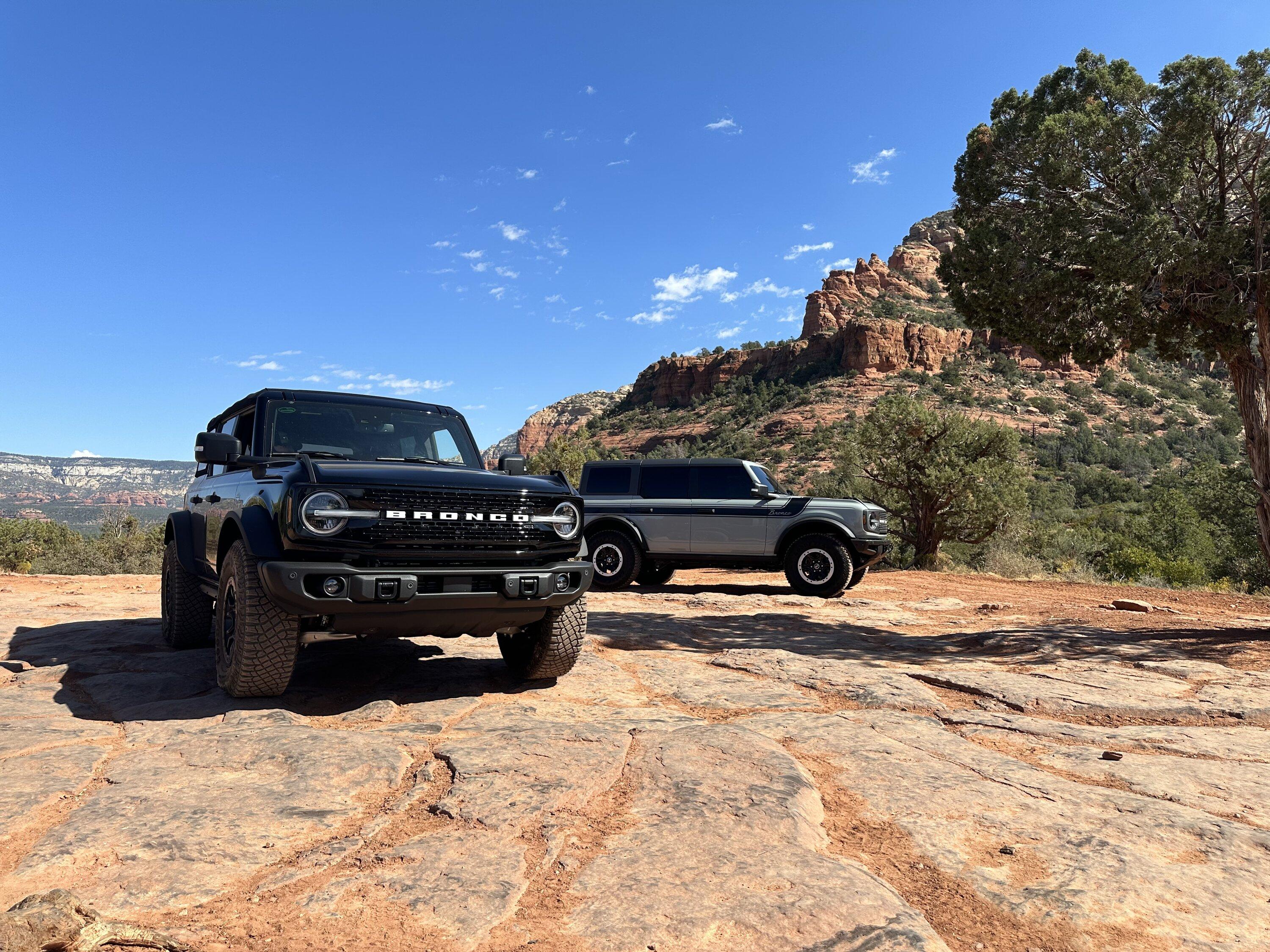 Ford Bronco 2023 stock Wildtrak does Sedona flawlessly IMG_0635