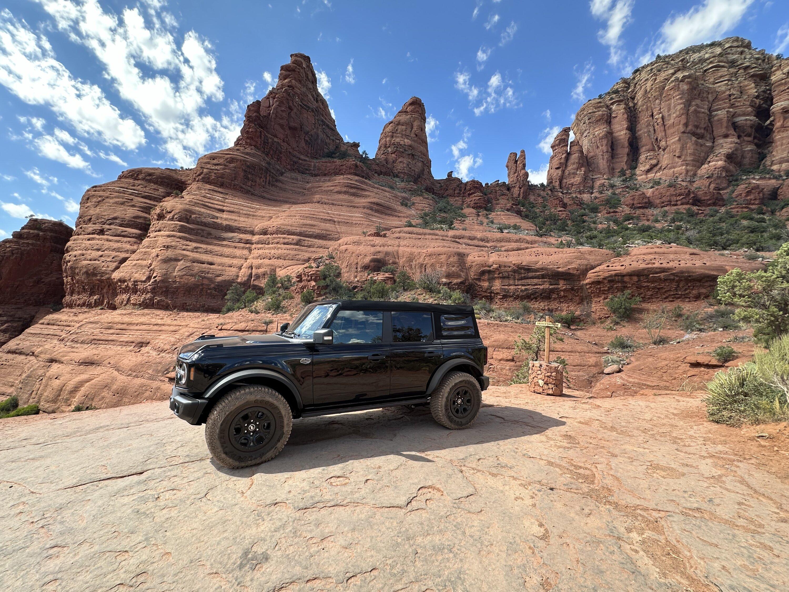 Ford Bronco 2023 stock Wildtrak does Sedona flawlessly IMG_0639