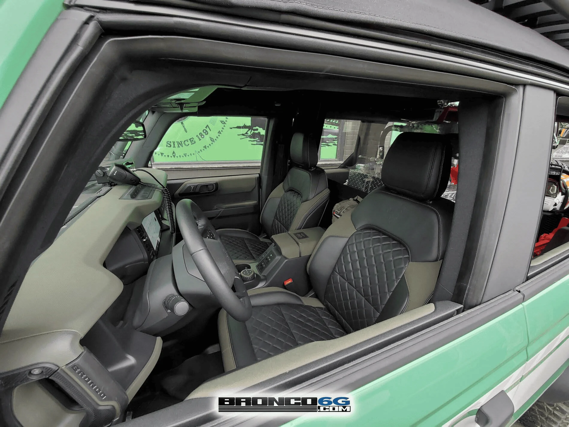 Ford Bronco Ralph Lauren Bronco FilsonInterior