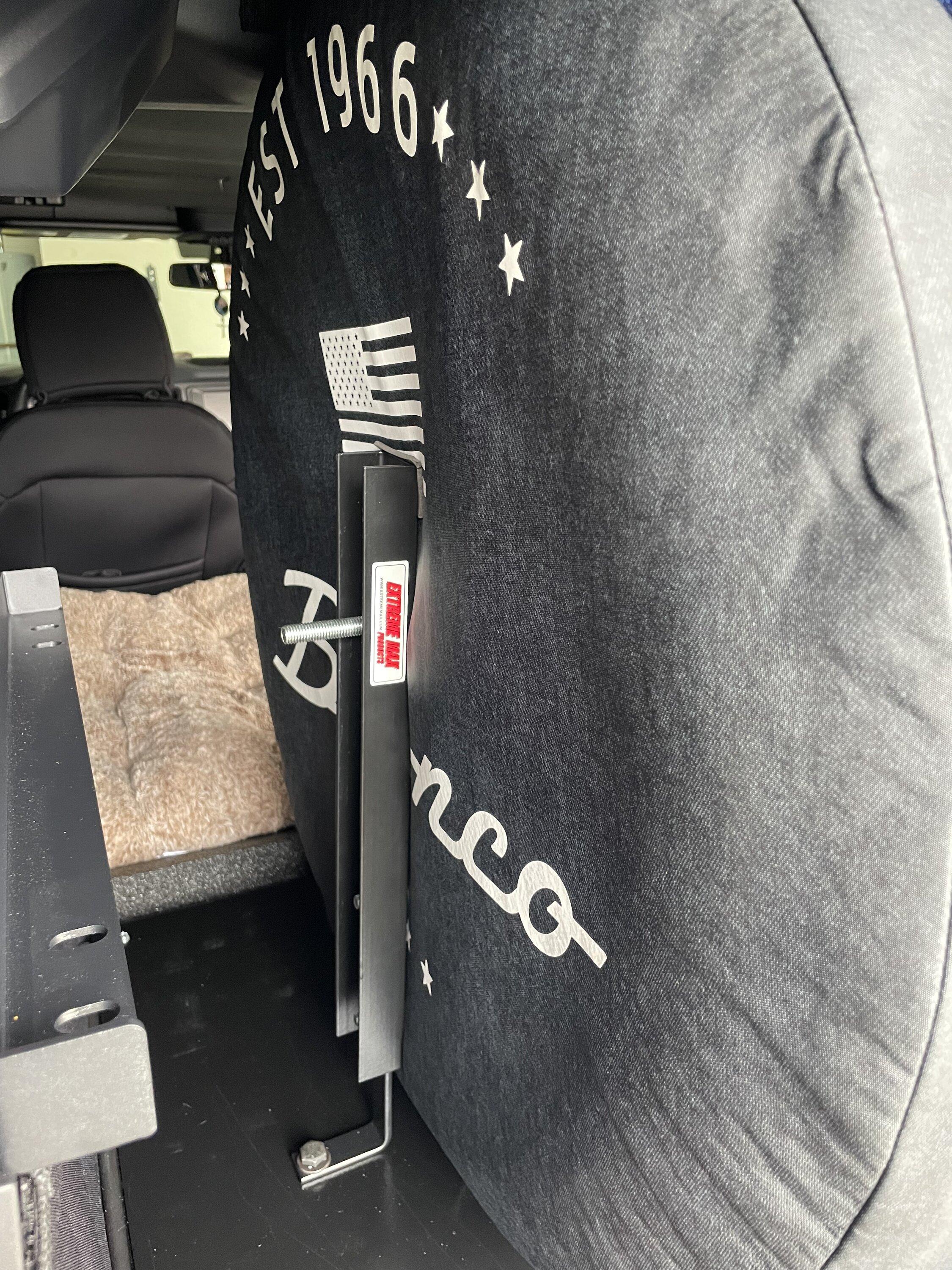 Ford Bronco Interior Spare Tire Storage Solution IMG_2918