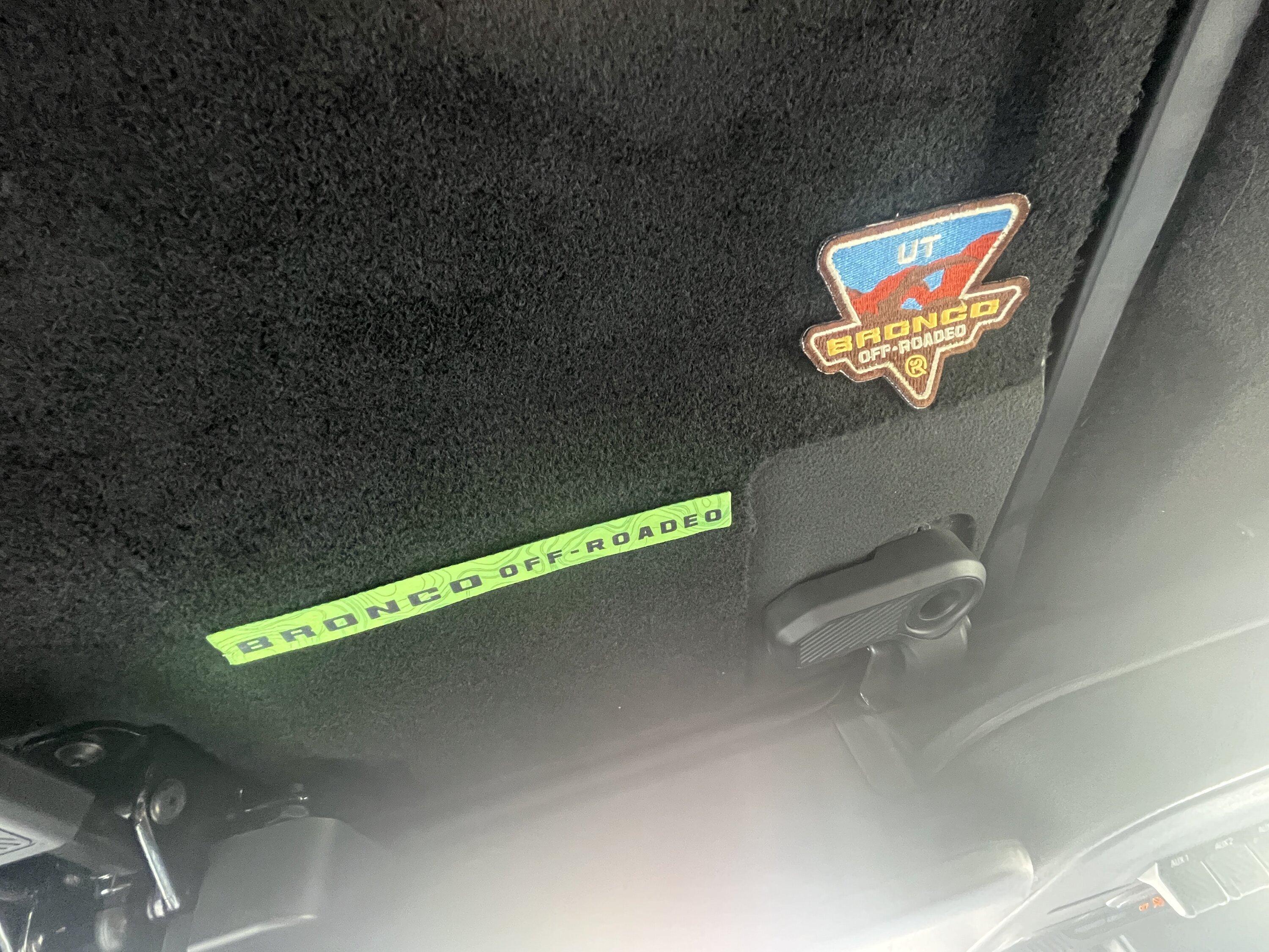 Ford Bronco First Bronco Velcro Patch for my bronco 7B744E6B-D7C4-478A-B25D-5EFAB0C91A70
