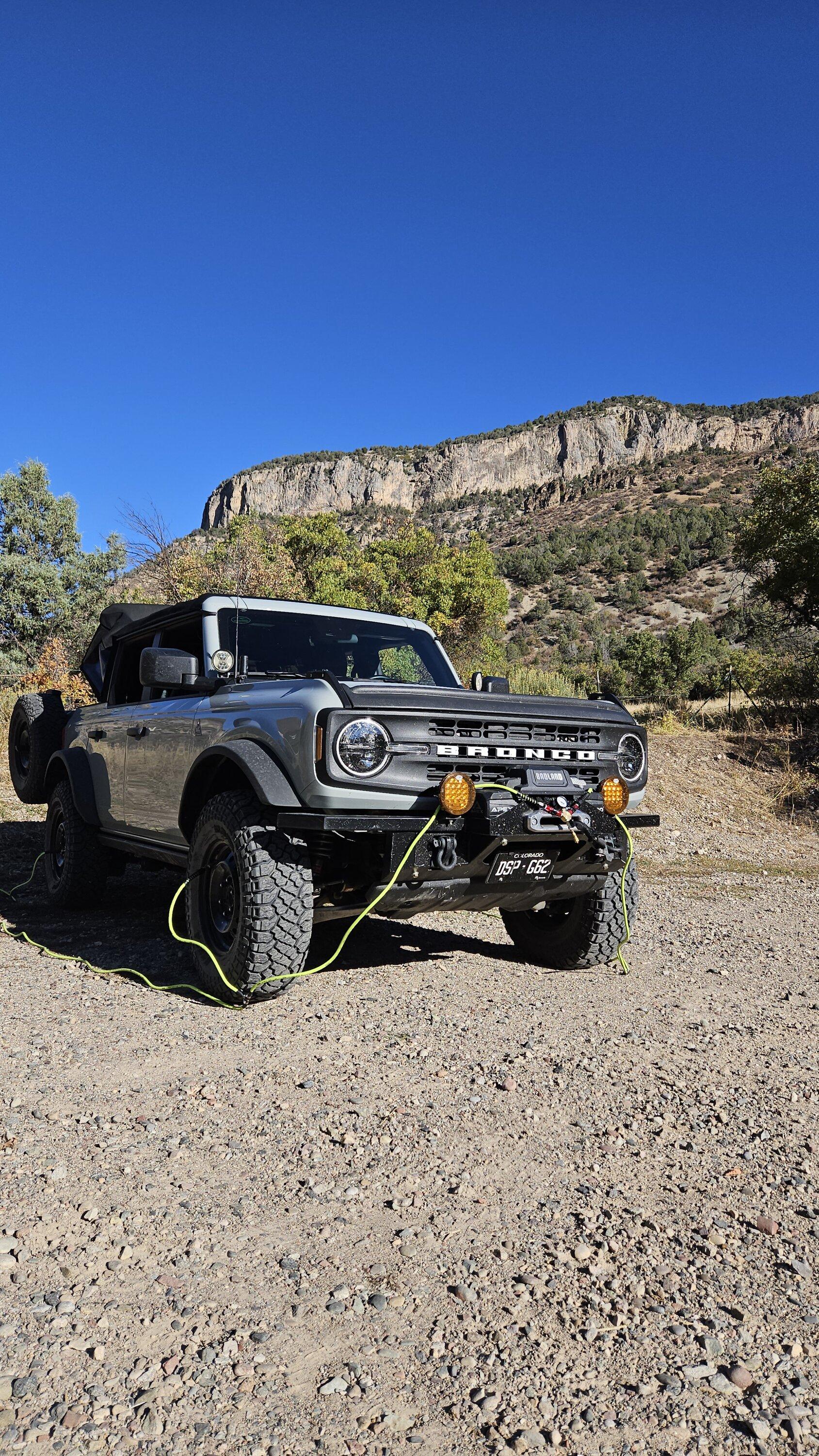 Ford Bronco What did you do TO / WITH your Bronco today? 👨🏻‍🔧🧰🚿🛠 20231009_093845