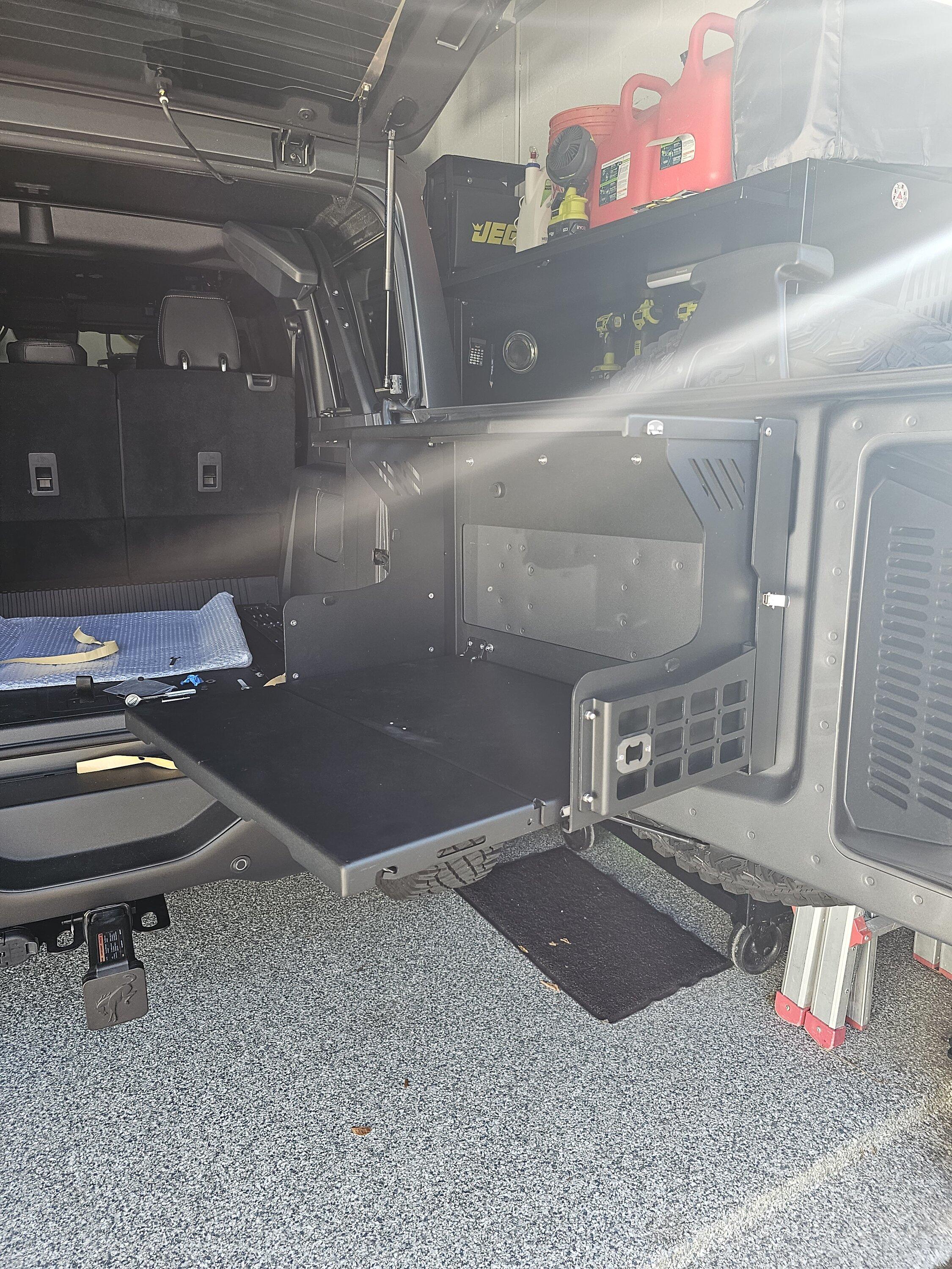 Ford Bronco Broaddict Tailgate Table - $160 + Shipping 20230909_090214