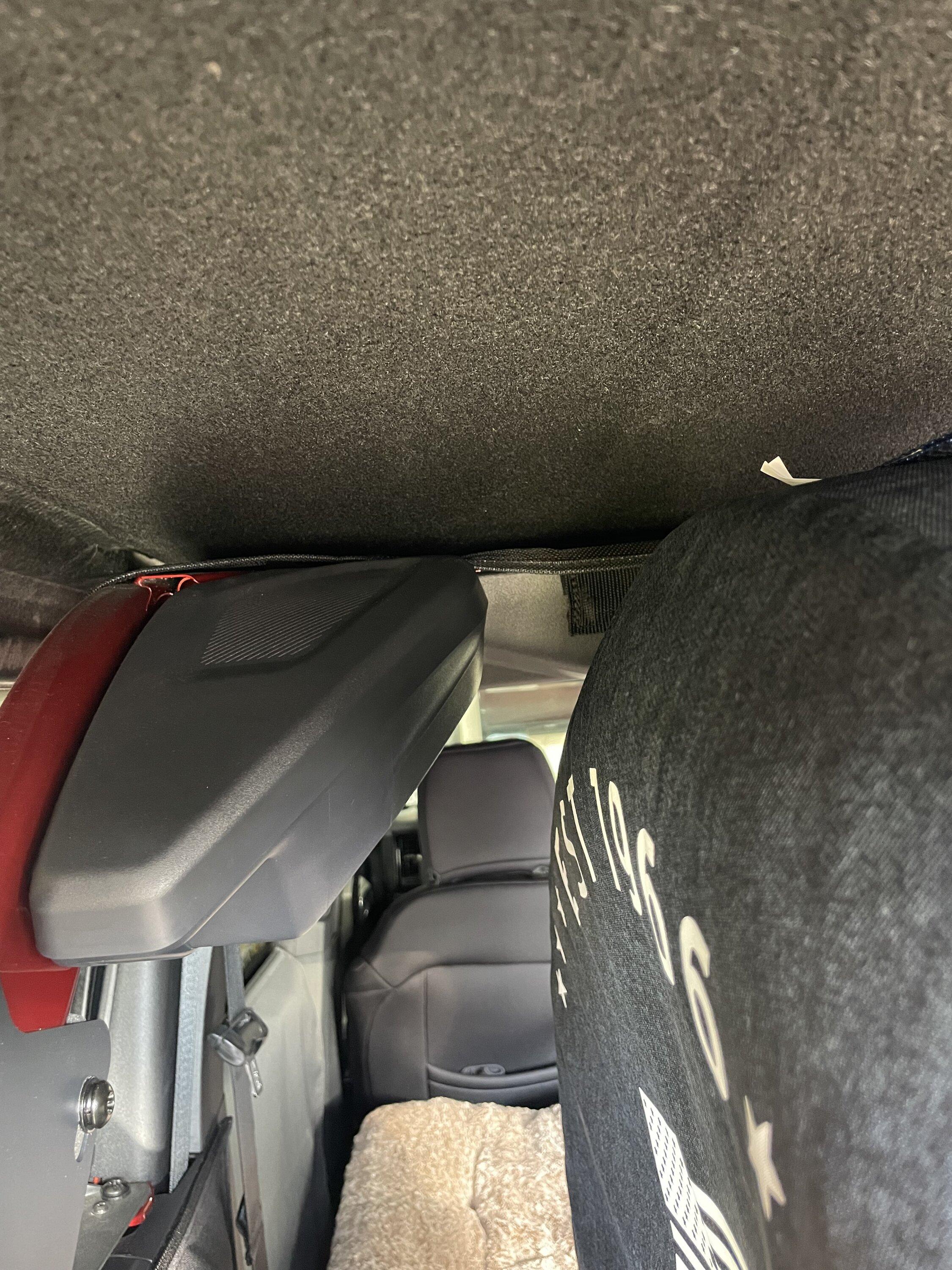 Ford Bronco Interior Spare Tire Storage Solution IMG_2929