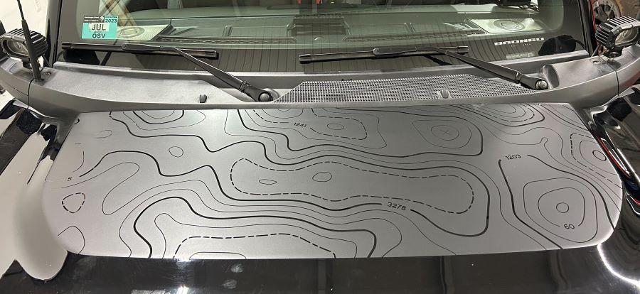 Ford Bronco New Product Release: IAG Boss Style Vinyl Side Stripe Kit IMG_1409