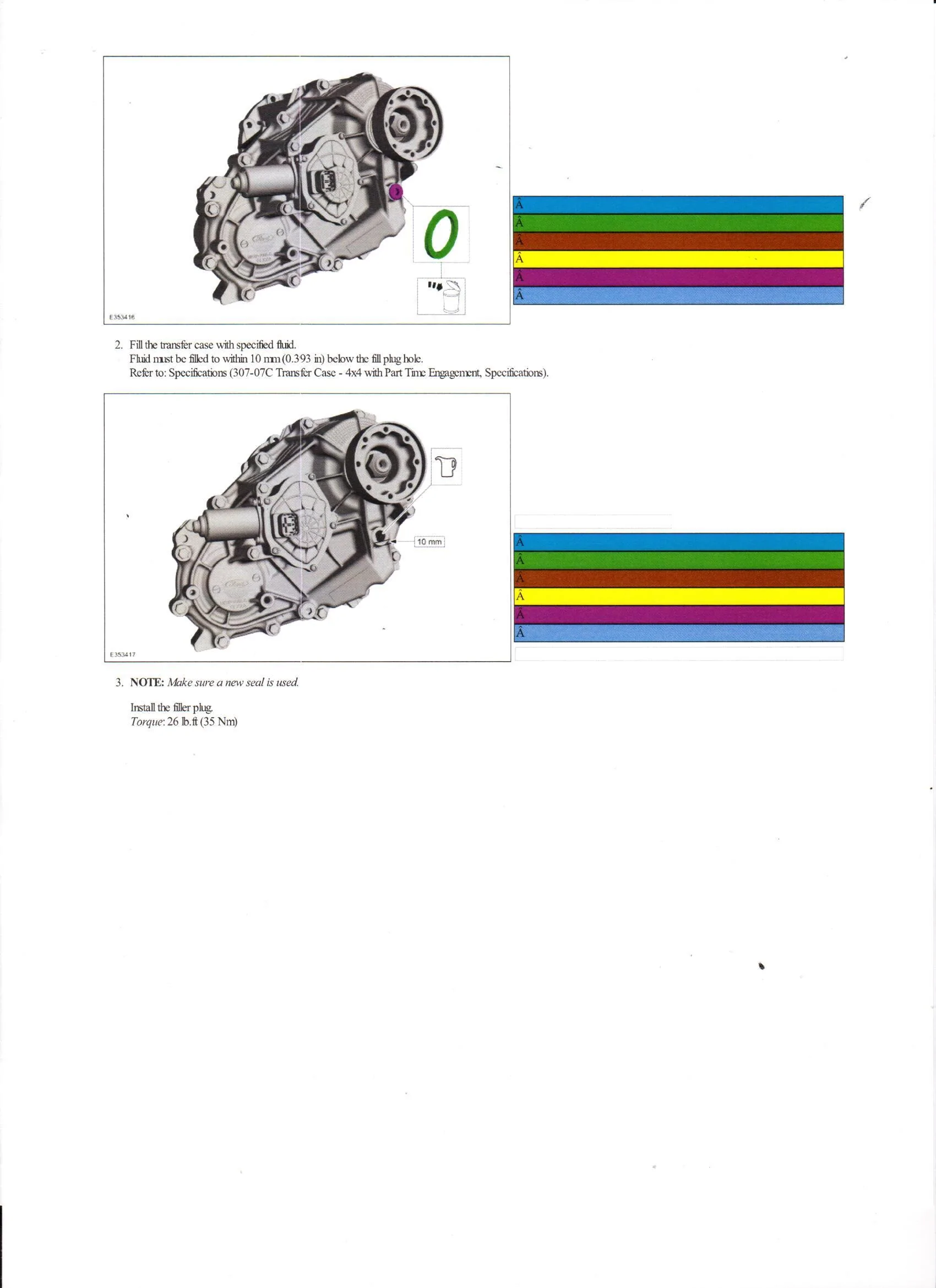 Ford Bronco Transfer Case Fluid Change Part-Time 4x4 Transfer Case0002