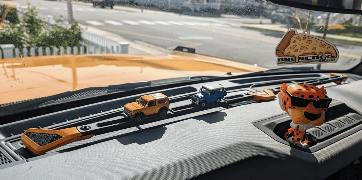 Ford Bronco Made a Dash Buddy 1697049833637