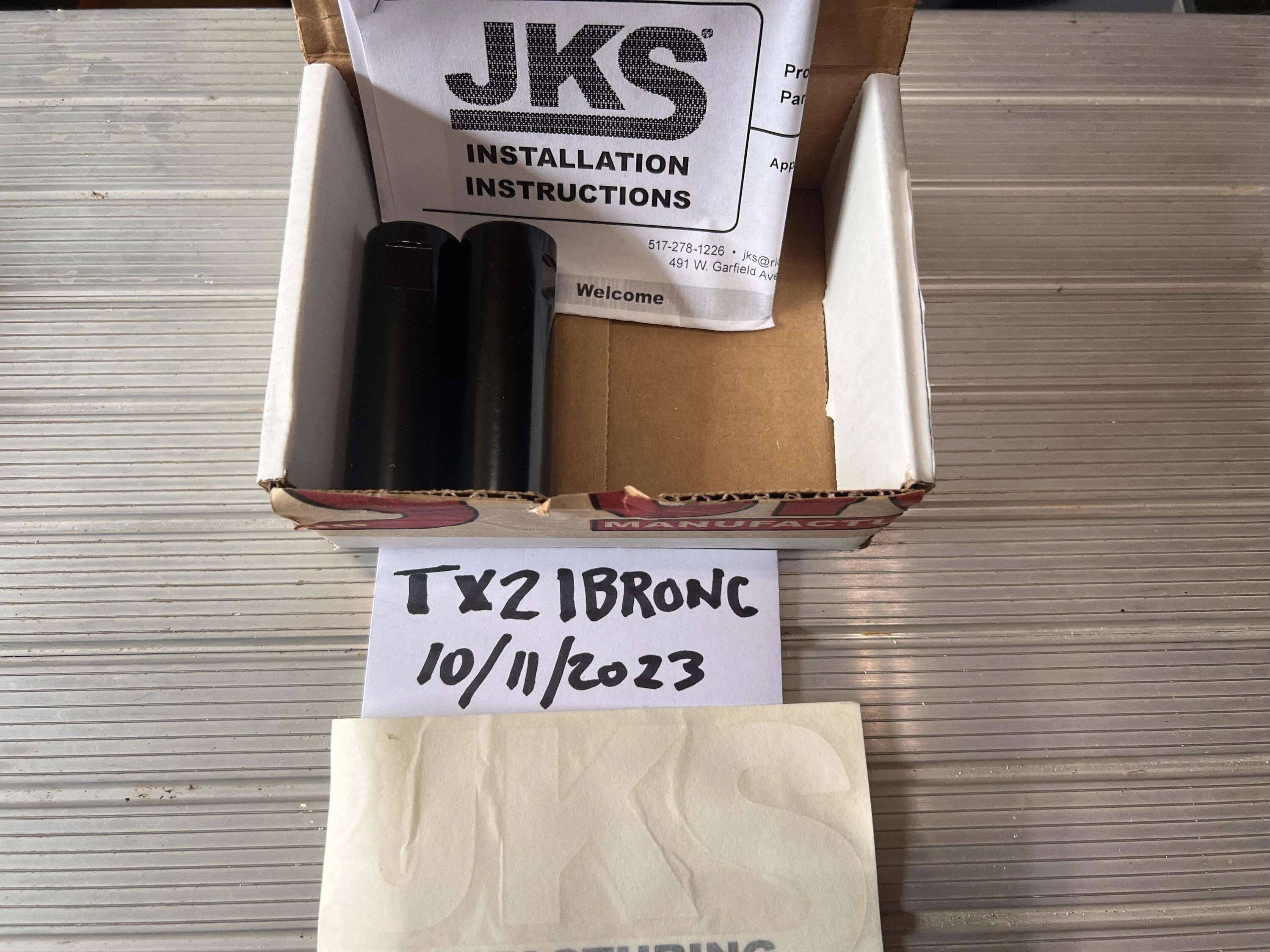 Ford Bronco JKS Tie Rod Sleeves IMG_8986