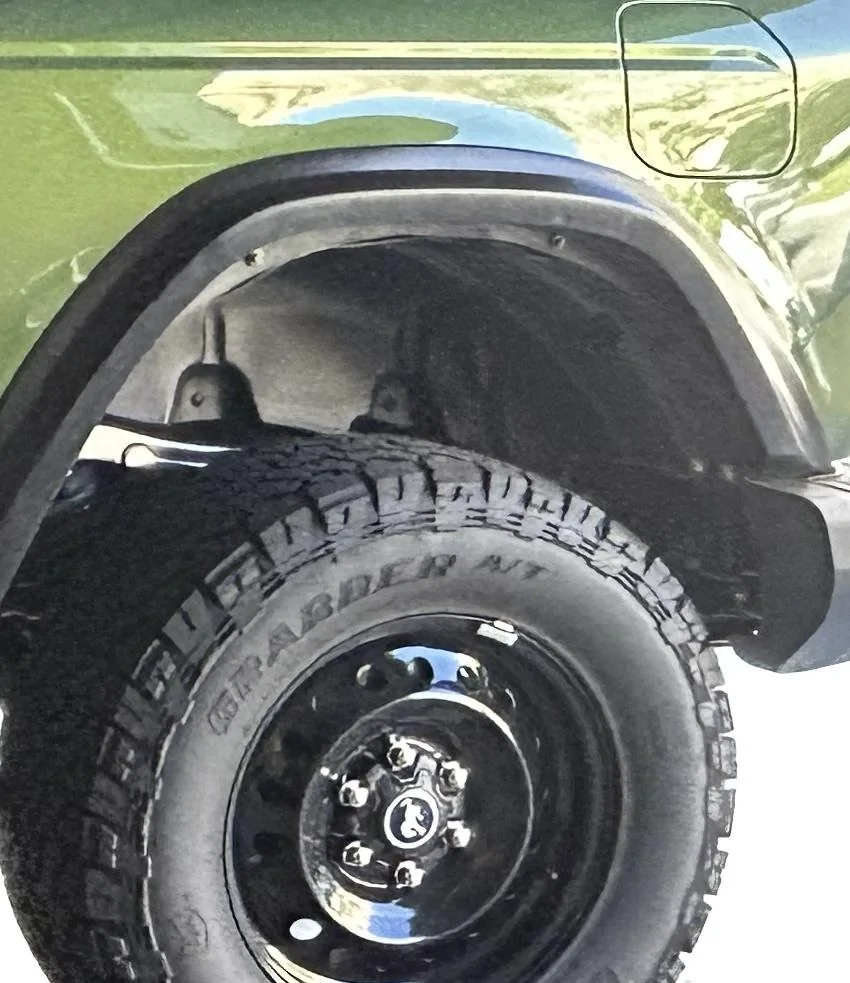 Ford Bronco KBD fender flares Subject