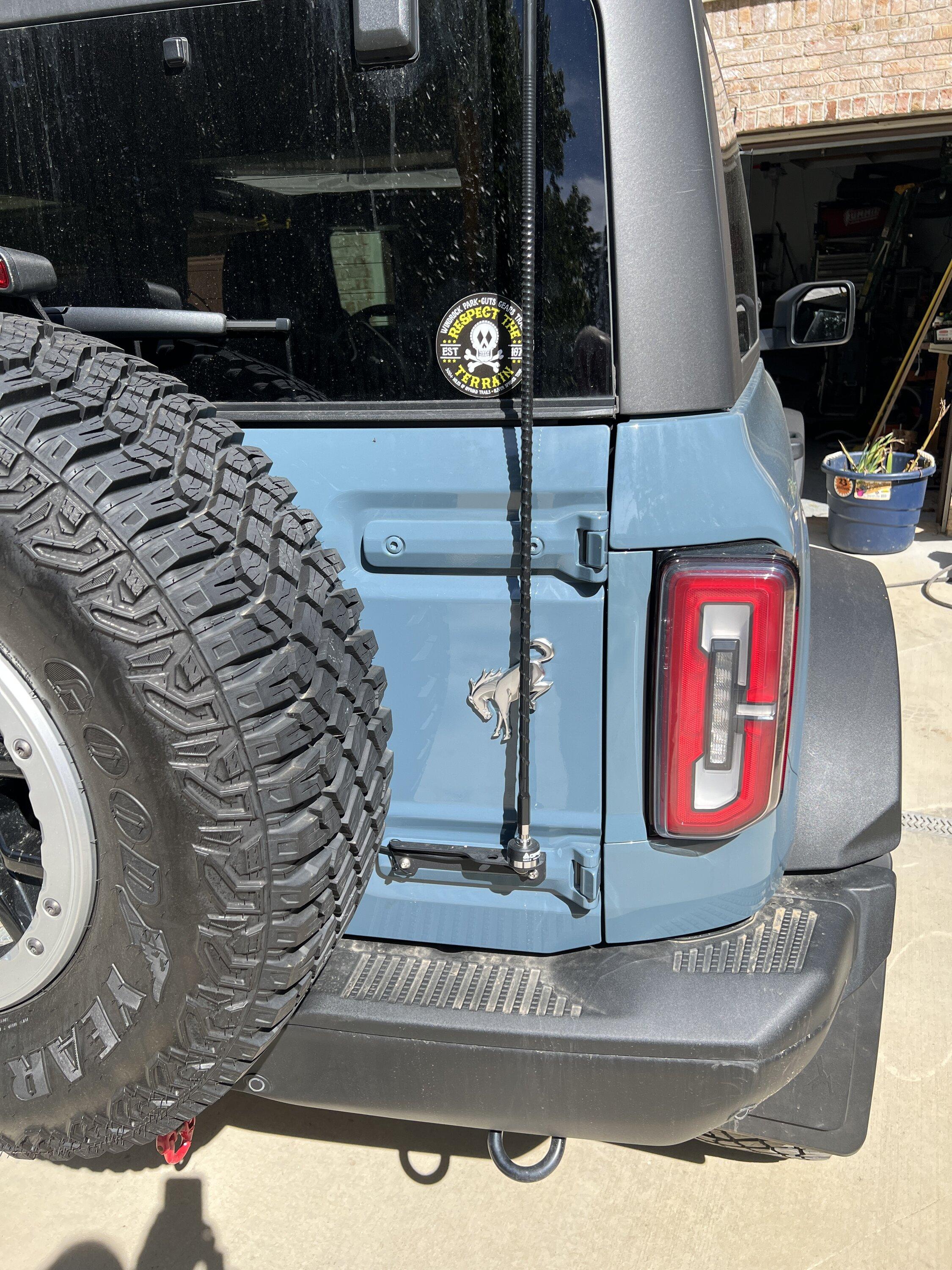Ford Bronco Weathertech no drill mud flaps IMG_5739.JPG
