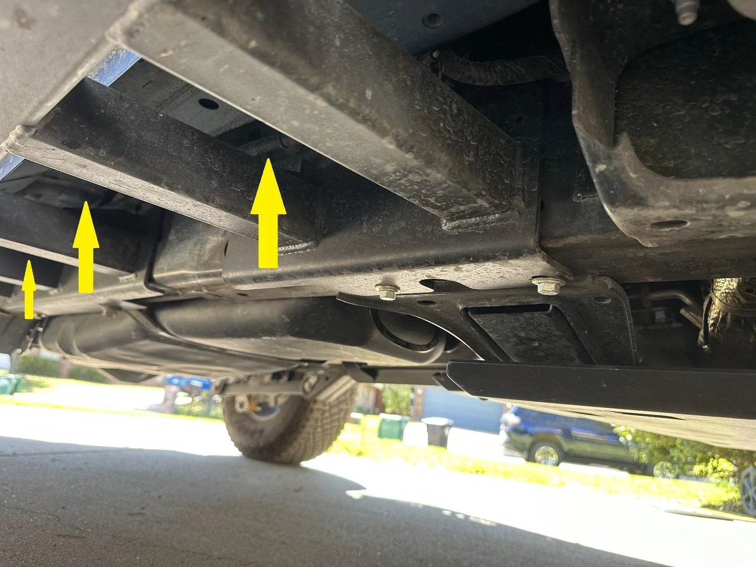 Ford Bronco Frame vs body mount slider steps? Rocker Sliders-gaps