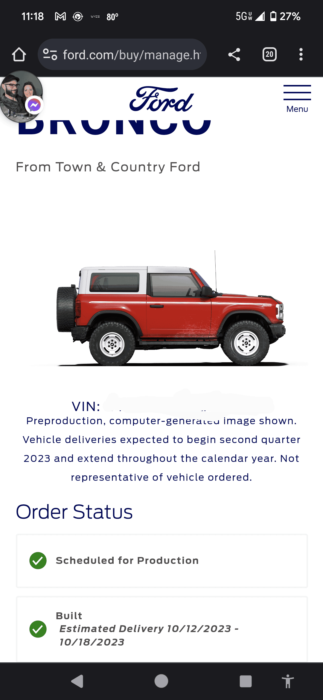 Ford Bronco HERITAGE EDITION Bronco Club Screenshot_20230930-231822