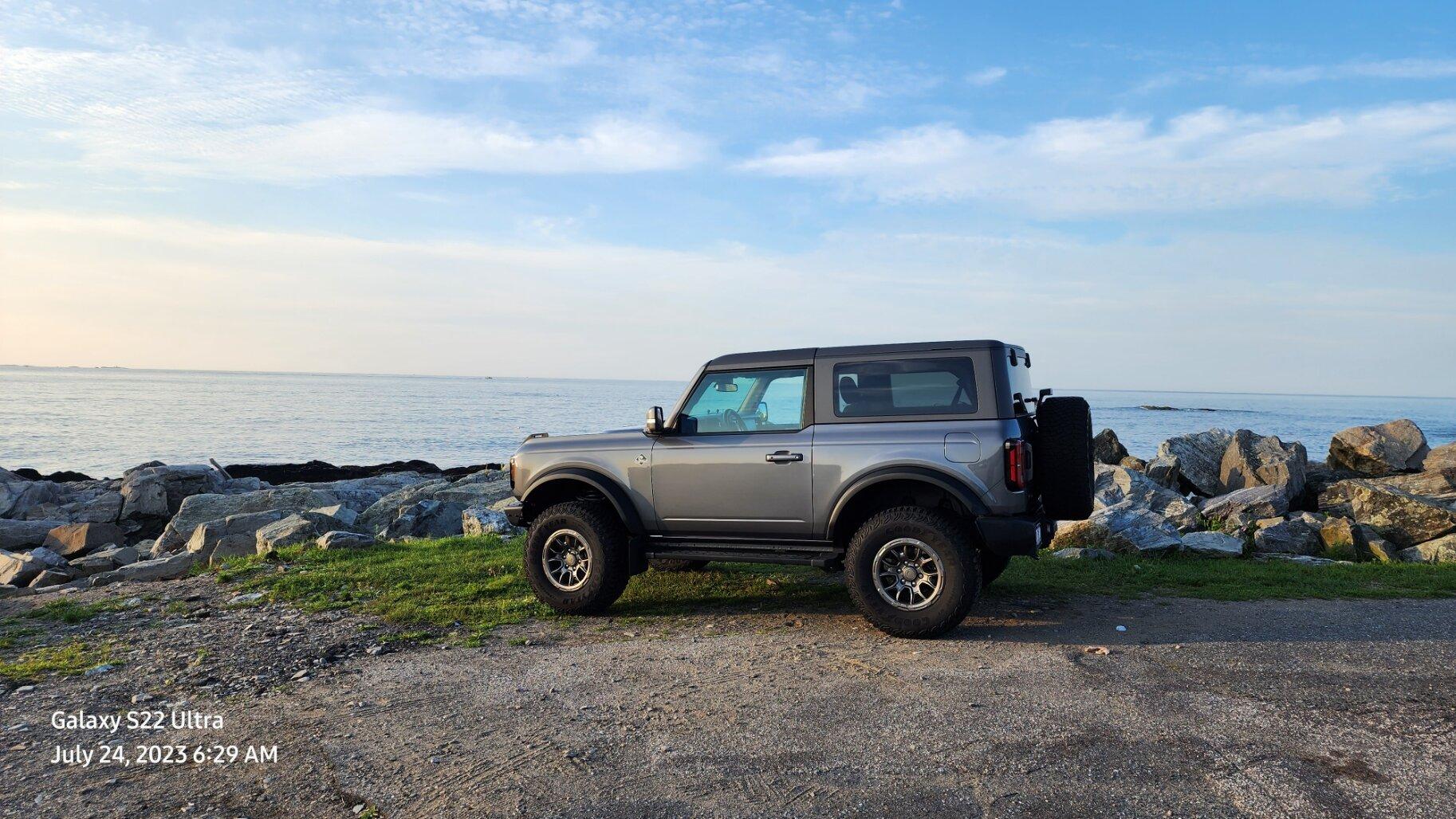 Ford Bronco Anyone run Eibach PRO-LIFT-KIT Springs ? 20230724_062930