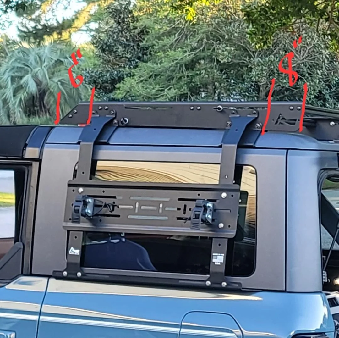 Ford Bronco Installed TrailRax "Half-Rack" on OBX Screenshot_20231012_112458_Gallery