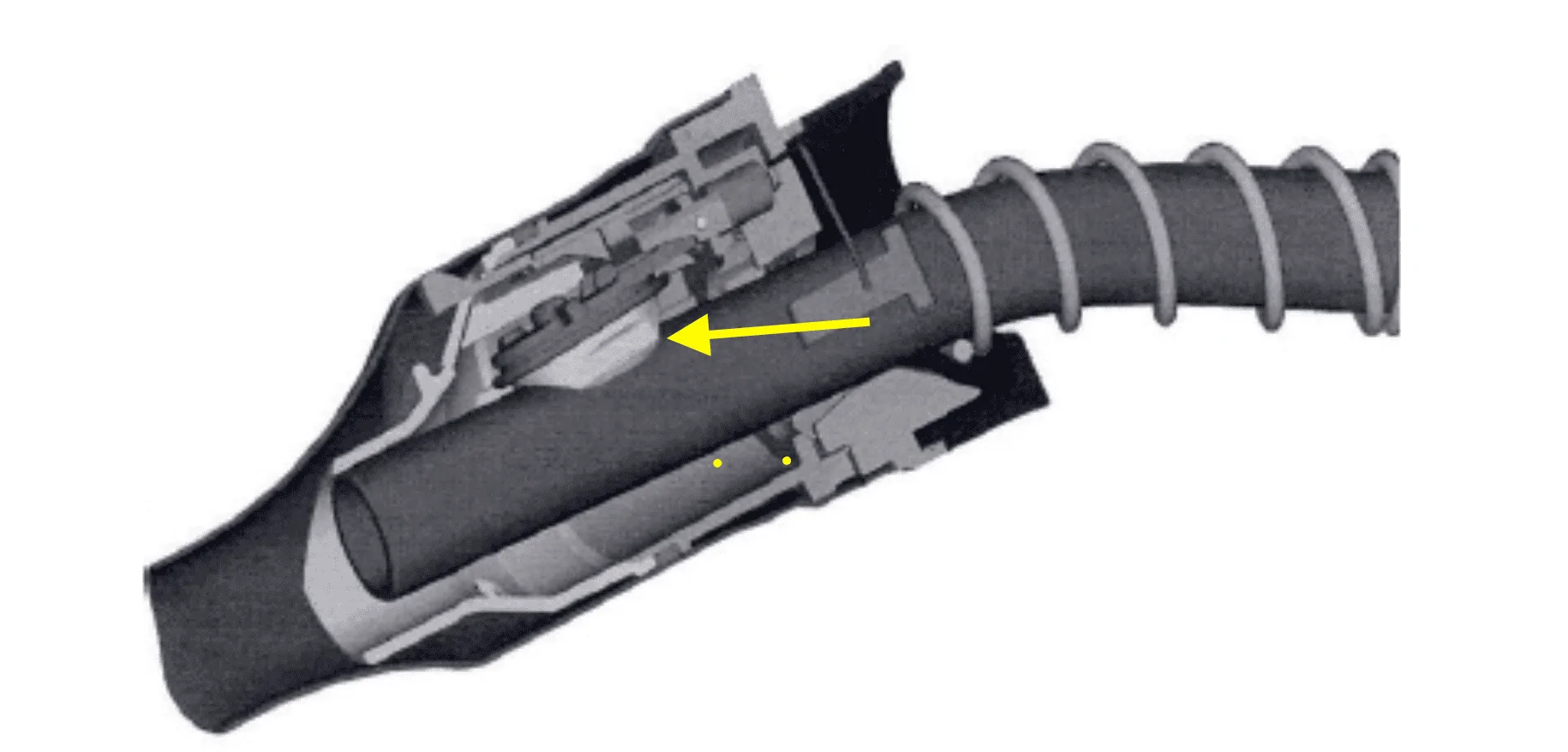 Ford Bronco Cannot insert fuel nozzle or the funnel missingPiece?