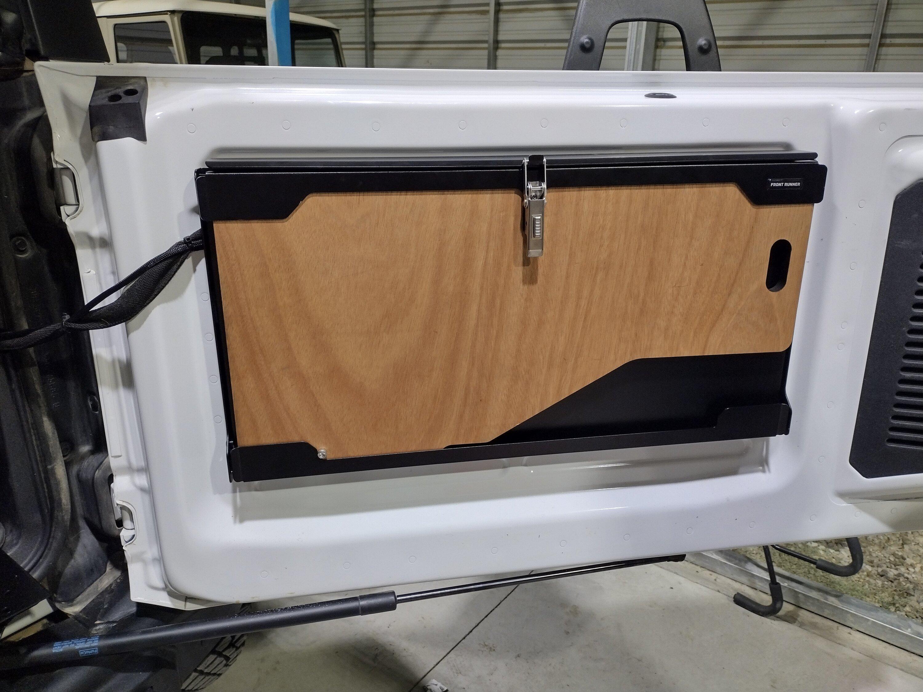 Ford Bronco Front Runner Tailgate Table Install IMG_20230930_191116173_HDR