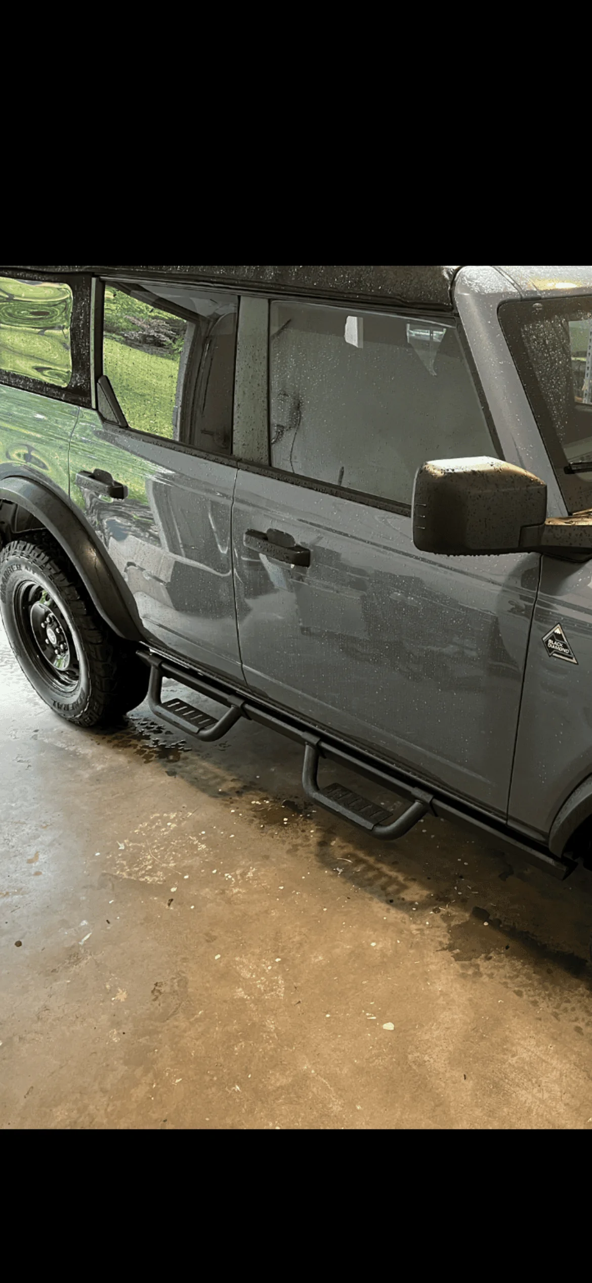 Ford Bronco New Steps/Mounted on Rock Rails IMG_6683