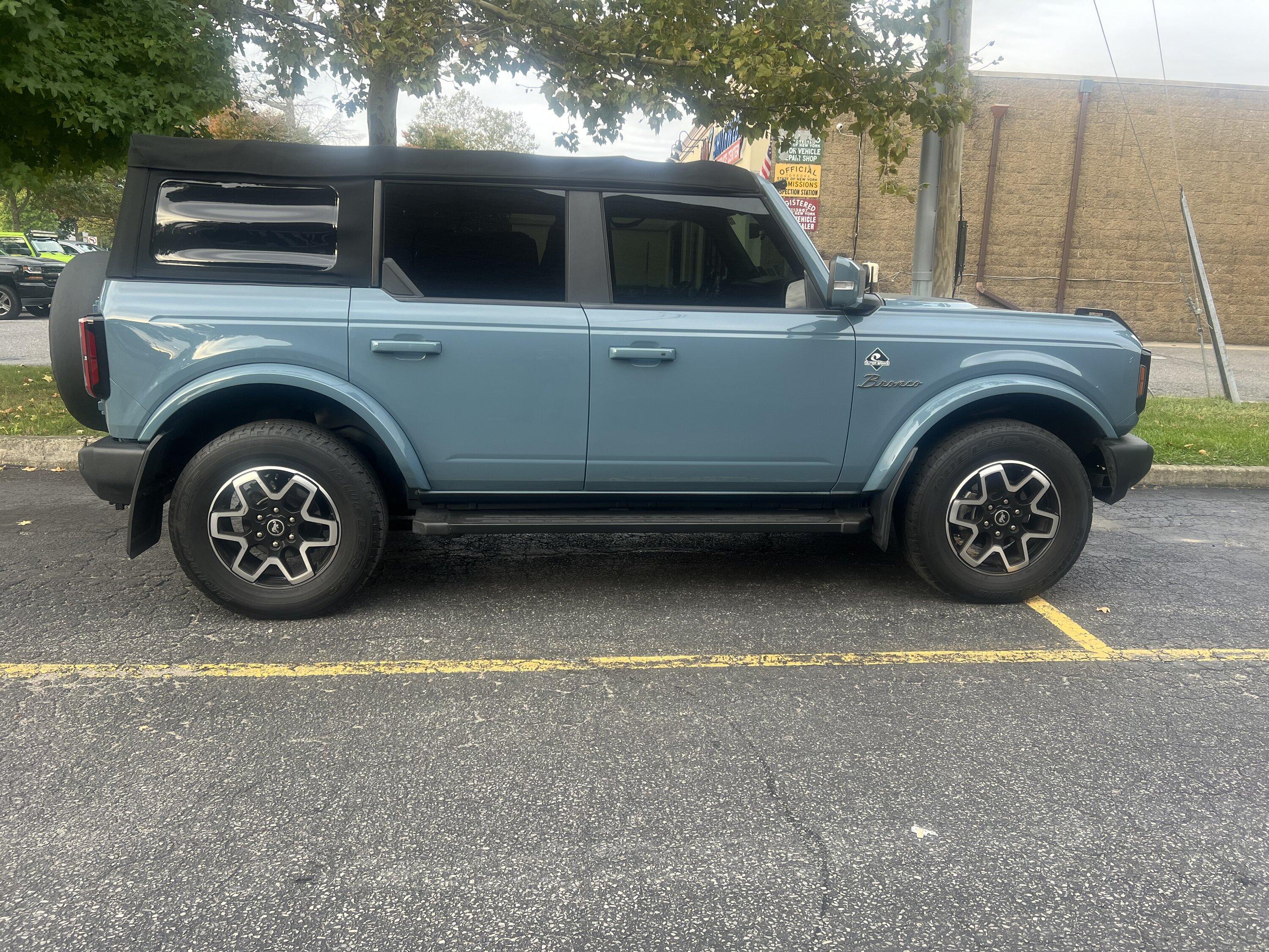Ford Bronco Show us your installed wheel / tire upgrades here! (Pics) IMG_3035