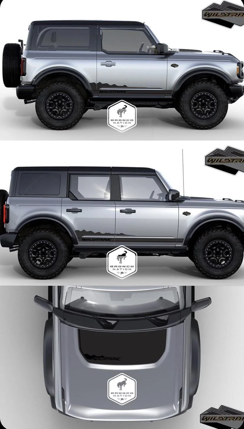 Ford Bronco Wildtrak black door handles? 3EDCF109-125F-49D2-9190-975CB02D0599