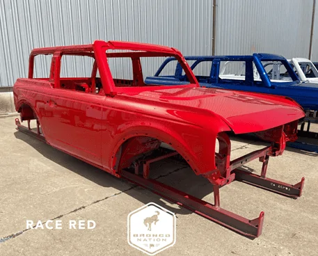 Ford Bronco Race Red thread. 1604100731347
