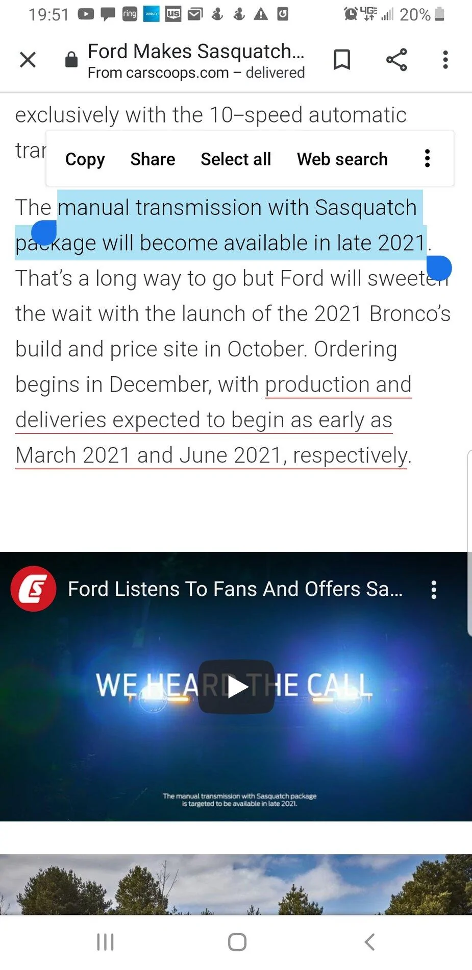Ford Bronco POLL Which Model Will Become Late Delivery? Screenshot_20201030-195119_Chrom