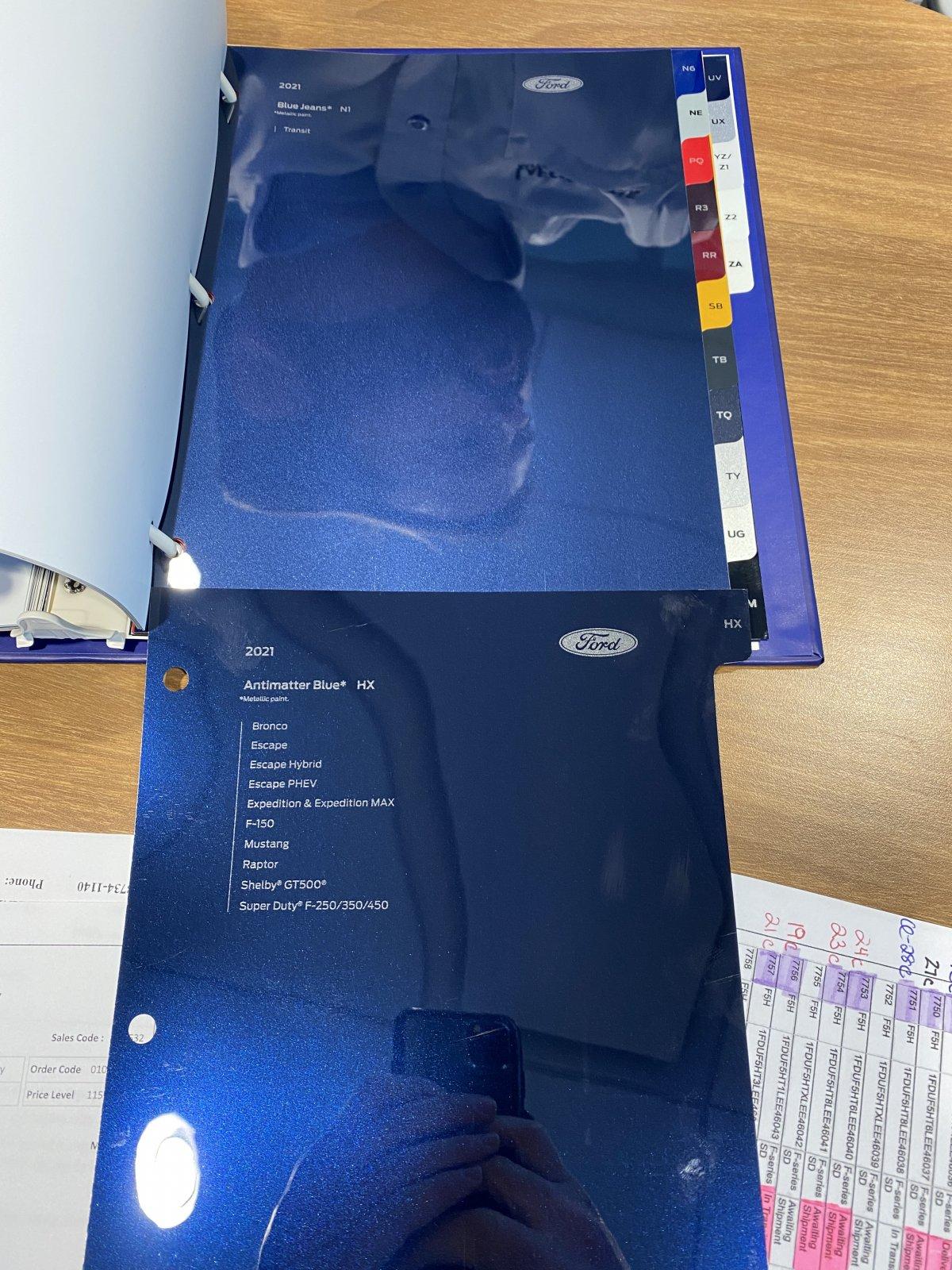 Ford Bronco Antimatter Blue Thread BlueJeans vs Antimatter 1