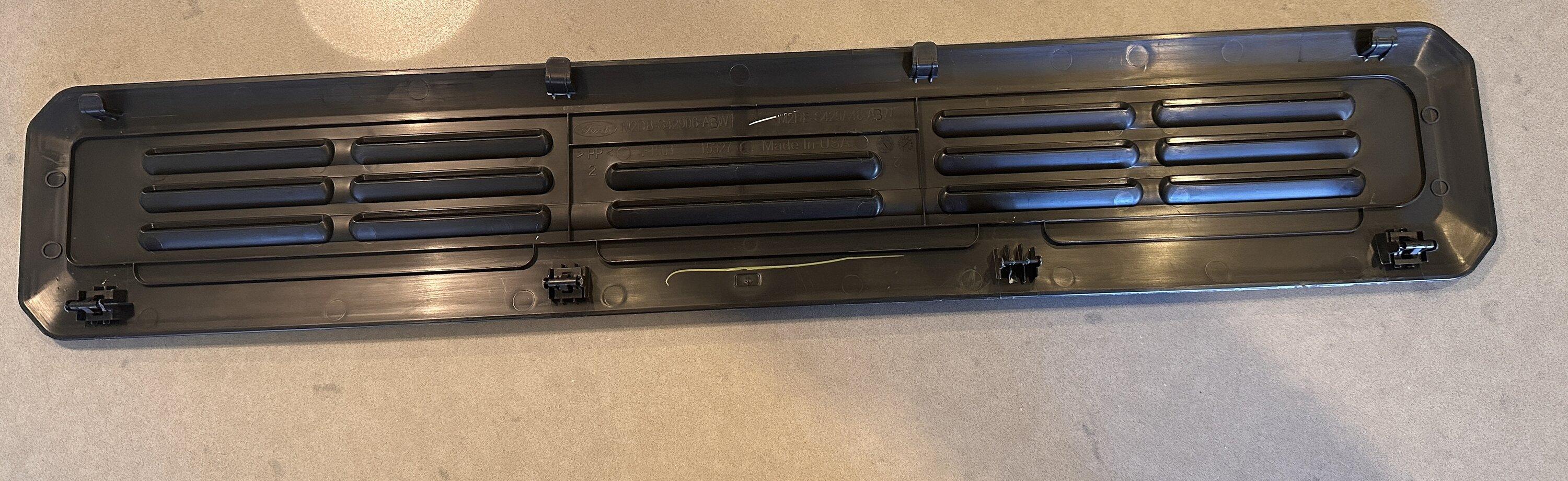 Ford Bronco OEM Tailgate Trim Cover IMG_8422
