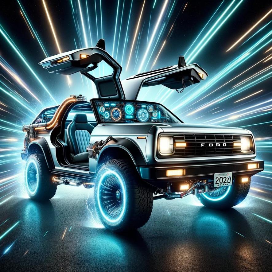Ford Bronco I Don't Hate It... Bronco as Back to the Future Time Machine 952070BF-C7ED-43B8-8495-AF302CECC267_1_105_c