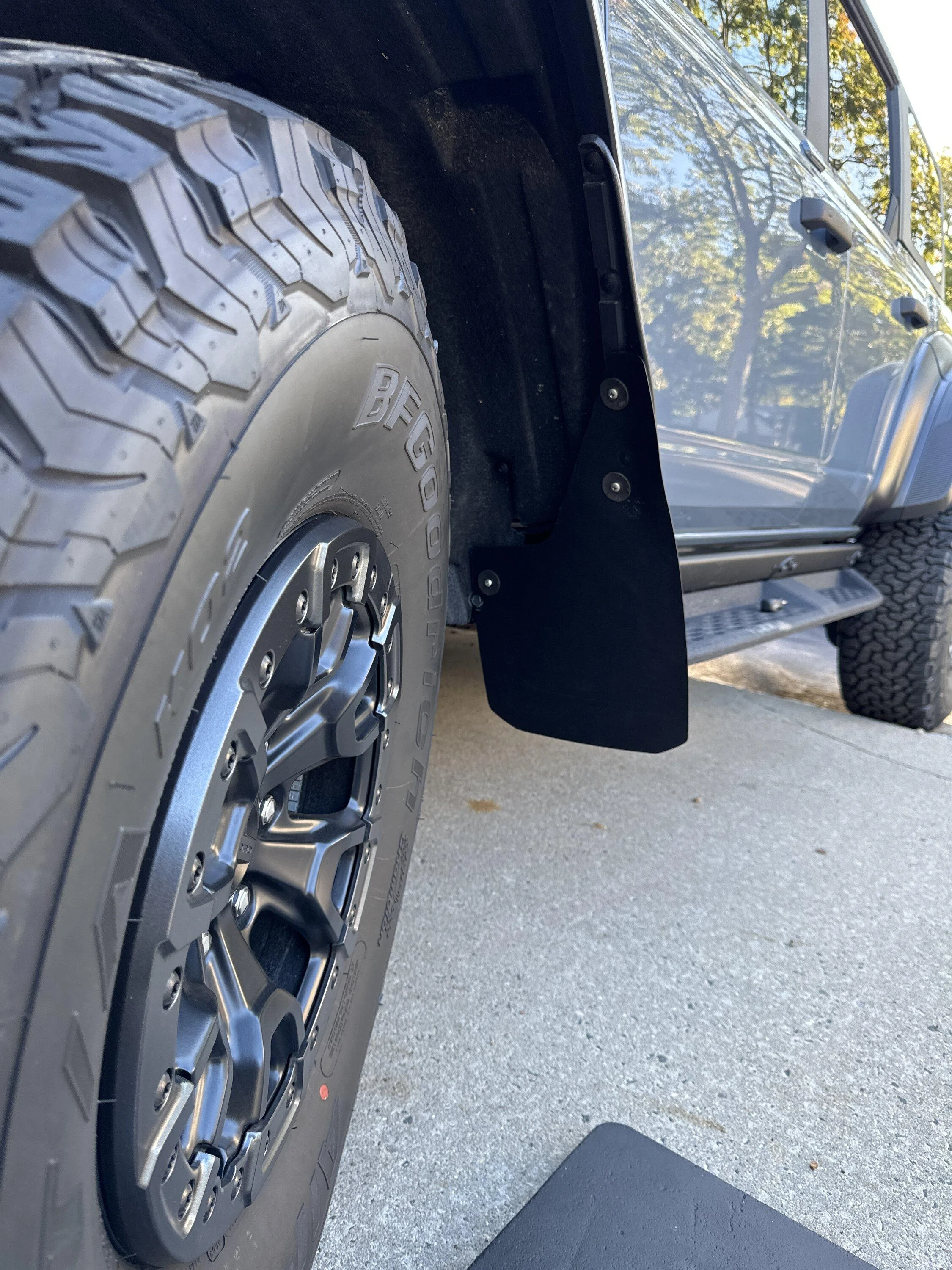 Ford Bronco Bronco Raptor Mud Flaps DIY (double flap) imag