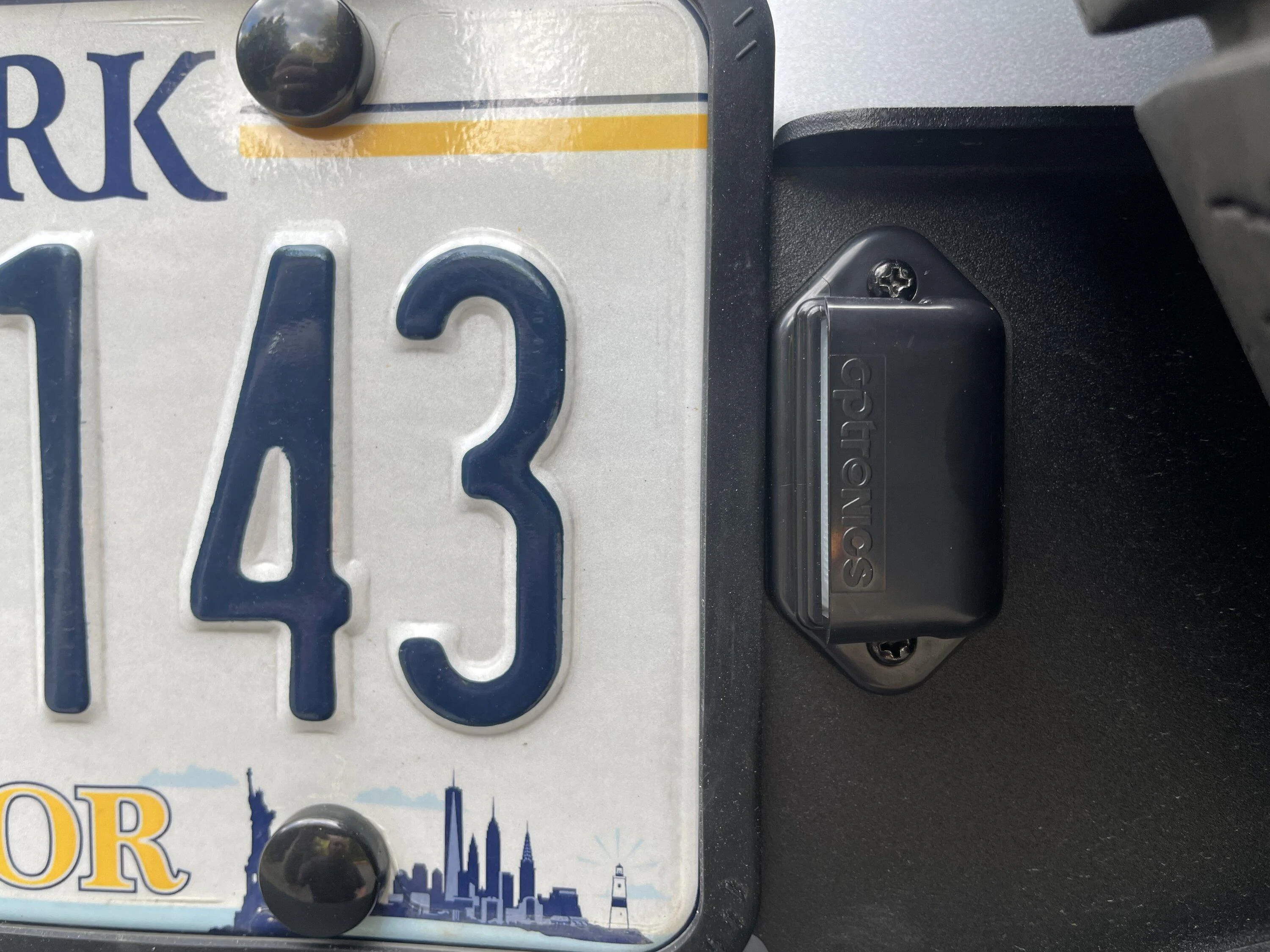 Ford Bronco DV8 Offroad | Rear License Plate Relocation Bracket IMG_5139