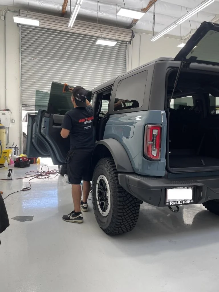 Ford Bronco Bronco build week 8/7/2023 tint