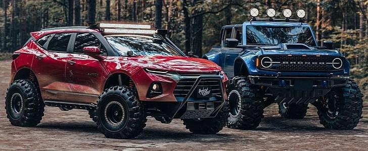 Ford Bronco Bronco Vs K5, design perspective the-right-off-road-path-meets-2021-bronco-170044-7