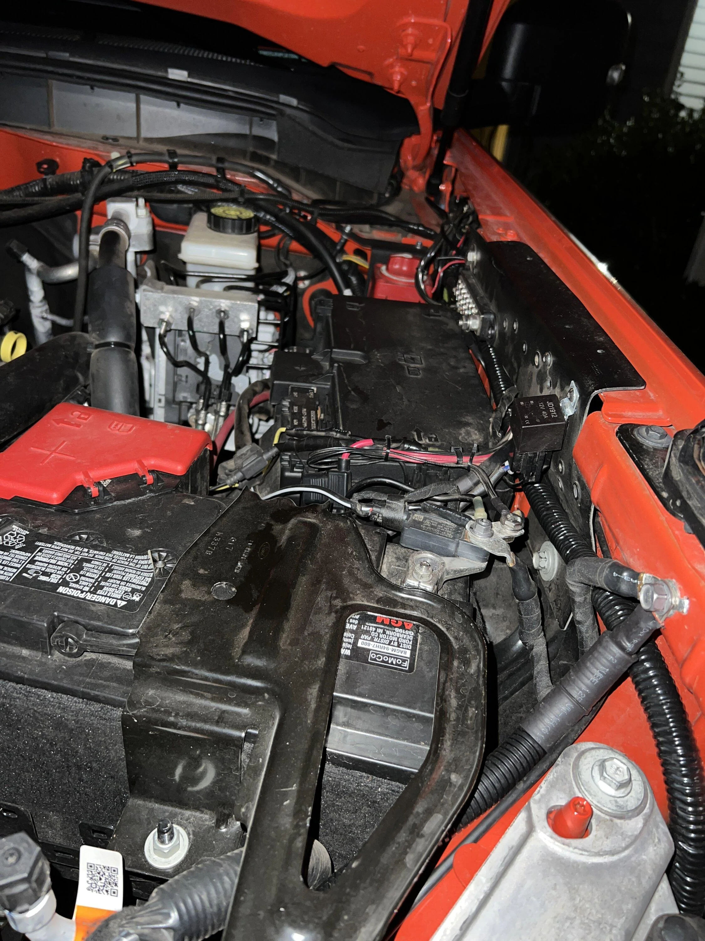 Ford Bronco Bronco Raptor engine bay mounting brackets? Bronco Underhood
