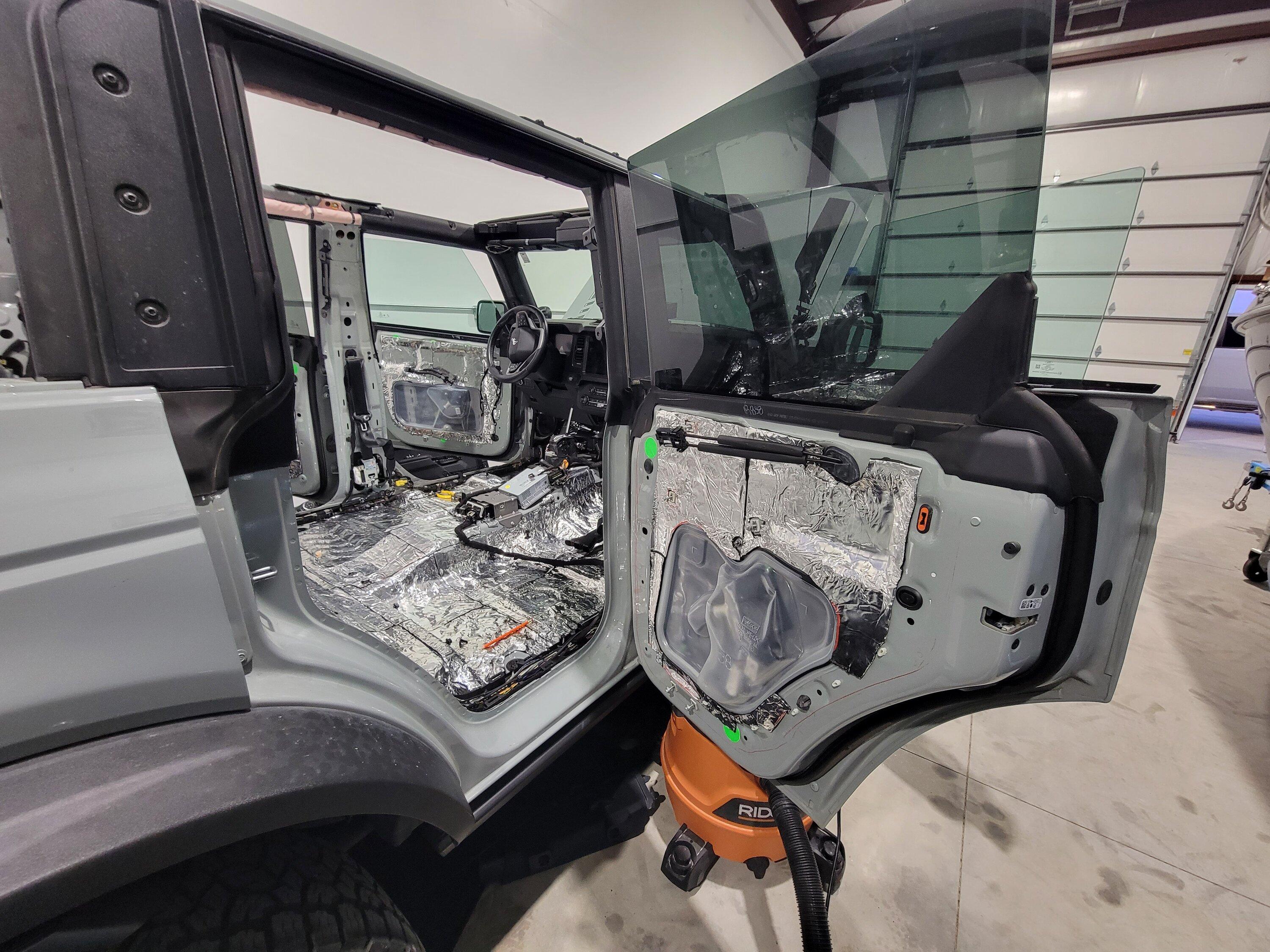 Ford Bronco No holds barred B&O audio upgrade: Blam, Helix, mObridge, SgS, JL, Resonix, MTI 20230503_061415