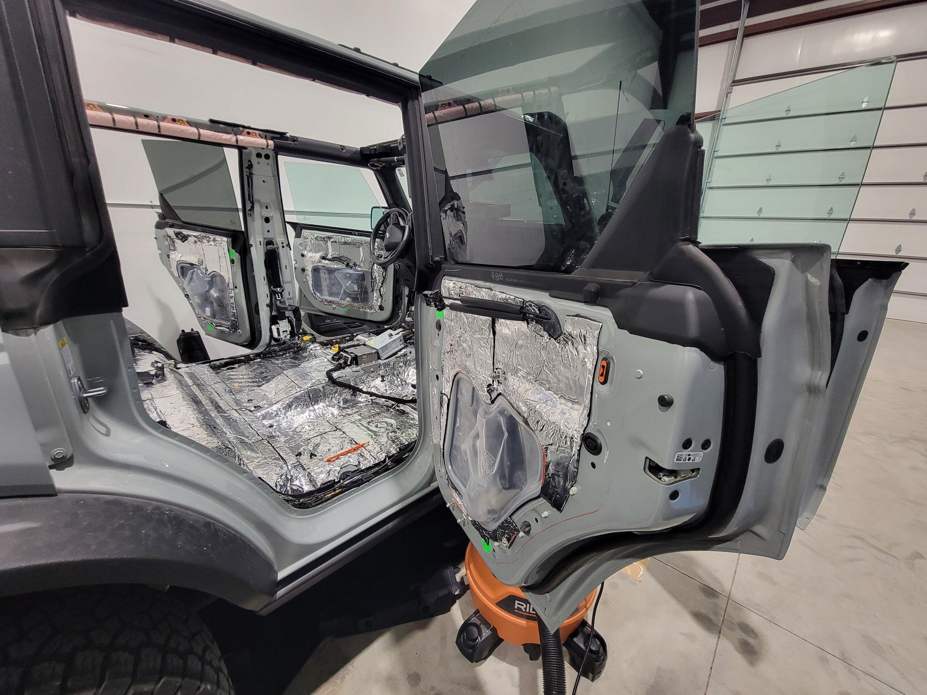 Ford Bronco No holds barred B&O audio upgrade: Blam, Helix, mObridge, SgS, JL, Resonix, MTI 20230503_061417