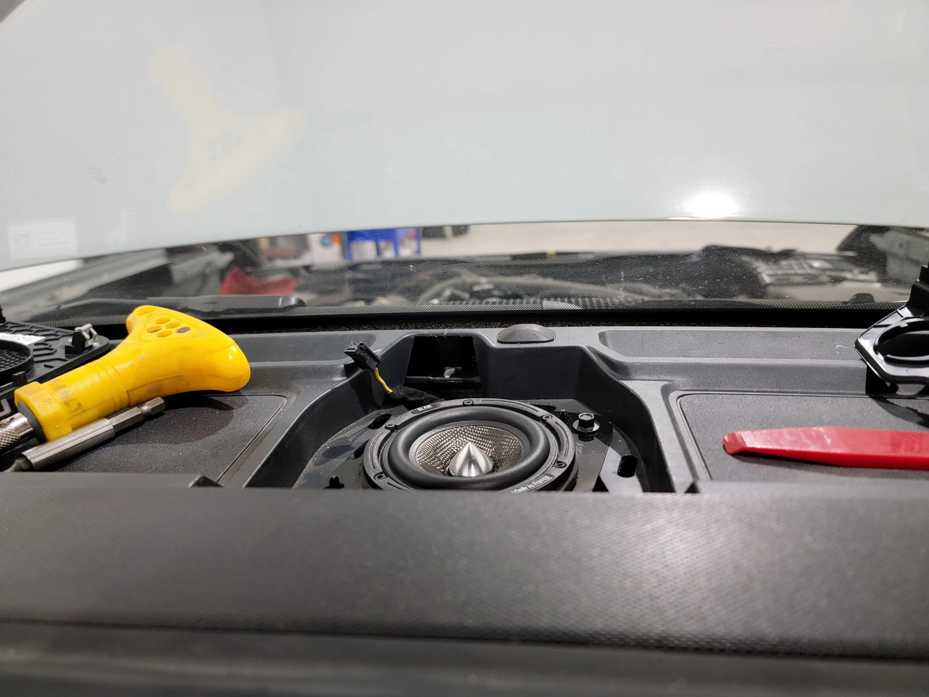 Ford Bronco No holds barred B&O audio upgrade: Blam, Helix, mObridge, SgS, JL, Resonix, MTI 20230517_185659