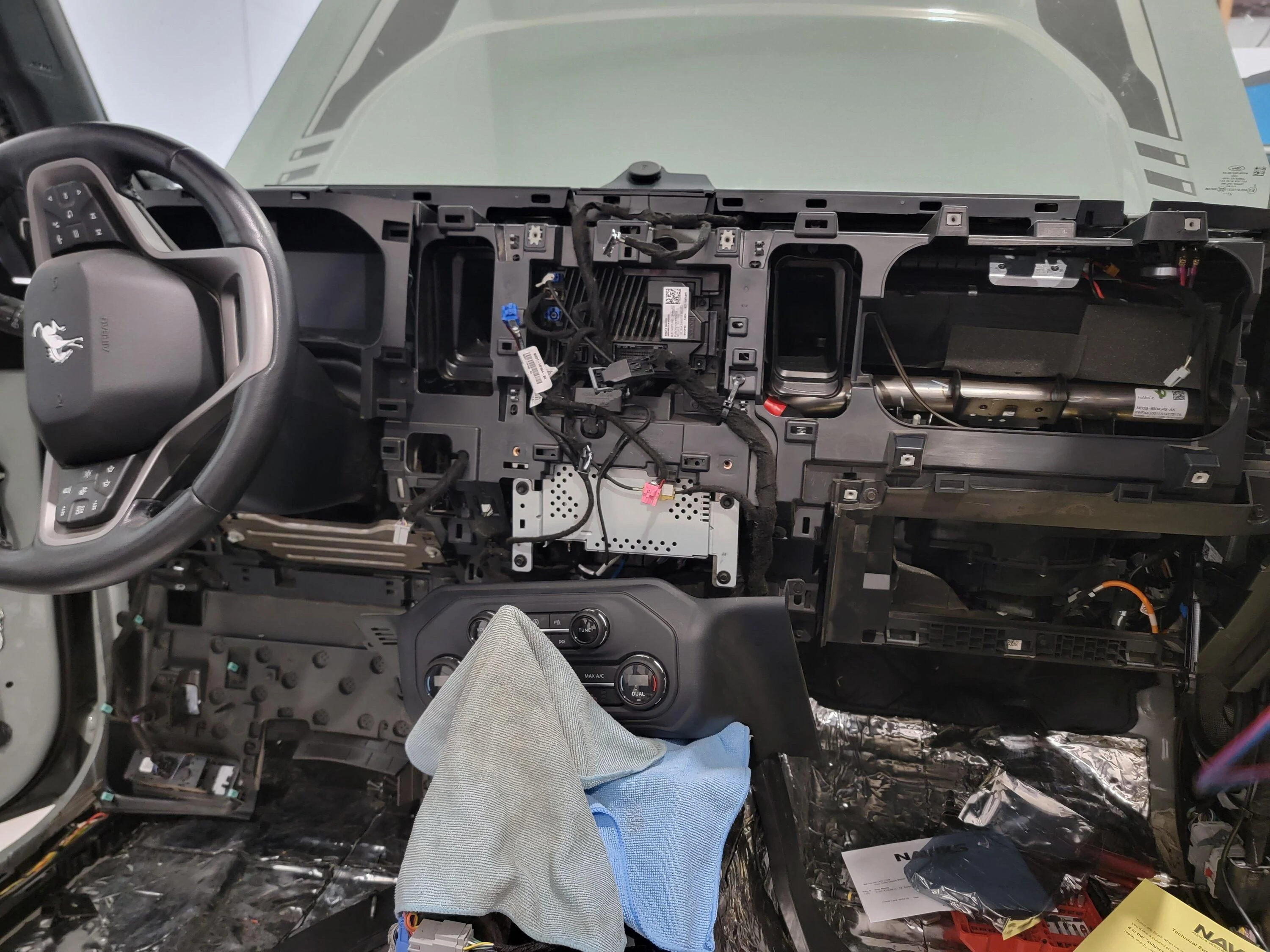 Ford Bronco No holds barred B&O audio upgrade: Blam, Helix, mObridge, SgS, JL, Resonix, MTI 20230605_181052