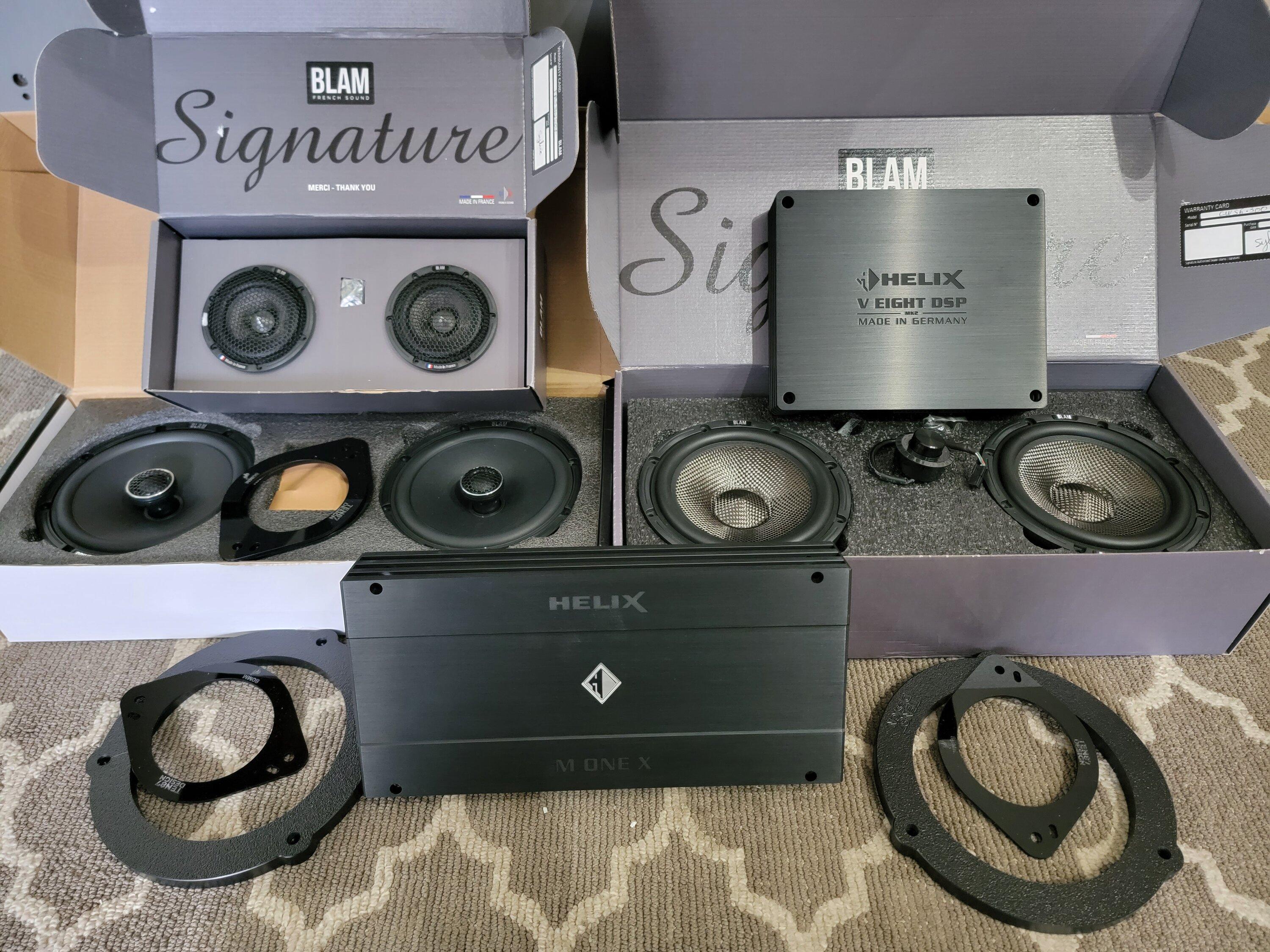 Ford Bronco No holds barred B&O audio upgrade: Blam, Helix, mObridge, SgS, JL, Resonix, MTI 20230310_164222