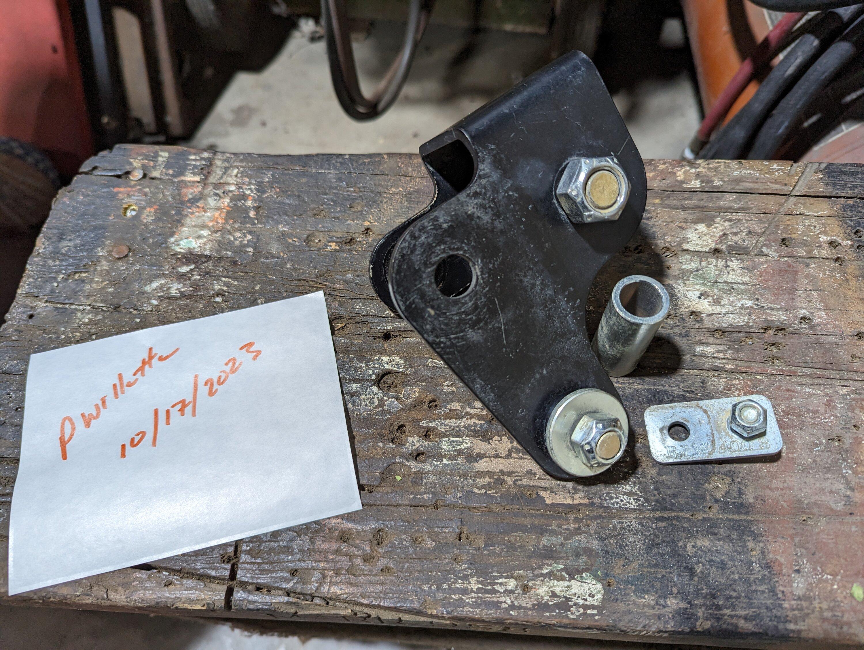 Ford Bronco Rock Jock Track-Rod Relocation Bracket PXL_20231016_220556131