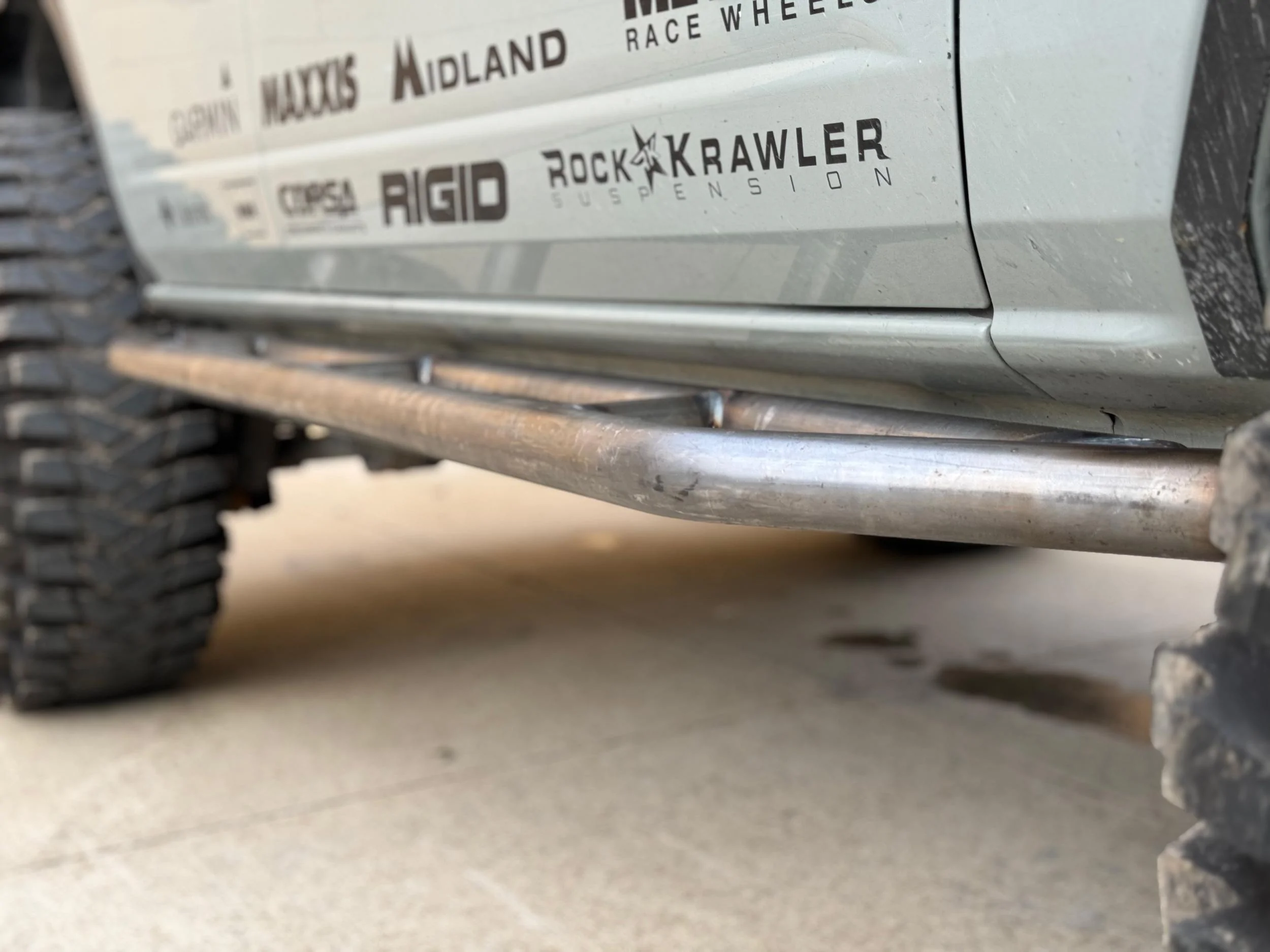 Ford Bronco New! GOAT Fabrication Step Sliders SS_001