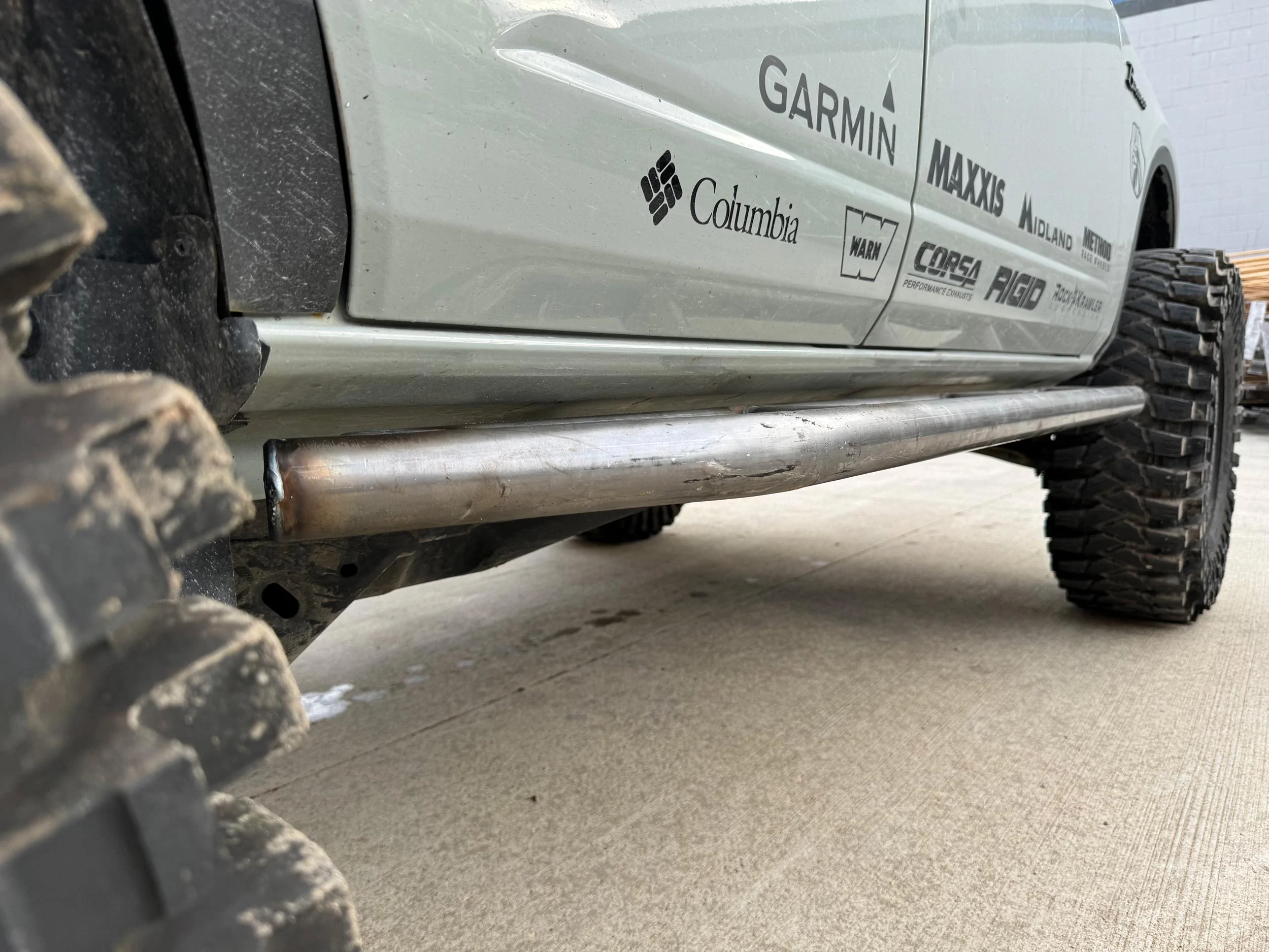 Ford Bronco New! GOAT Fabrication Step Sliders SS_002