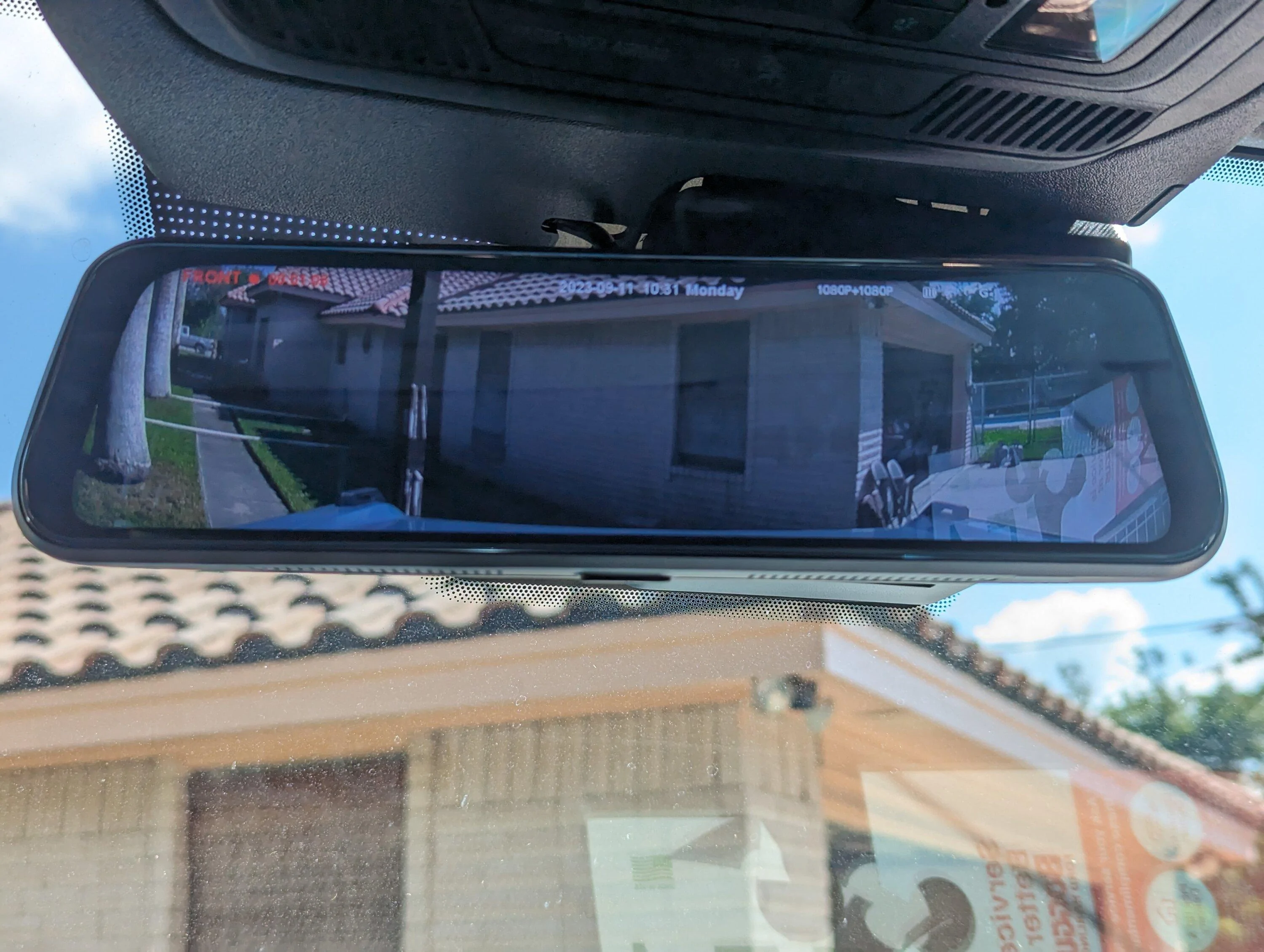 Ford Bronco Brandmotion FullVue Digital Mirror/Dash Cam PXL_20230911_153135901
