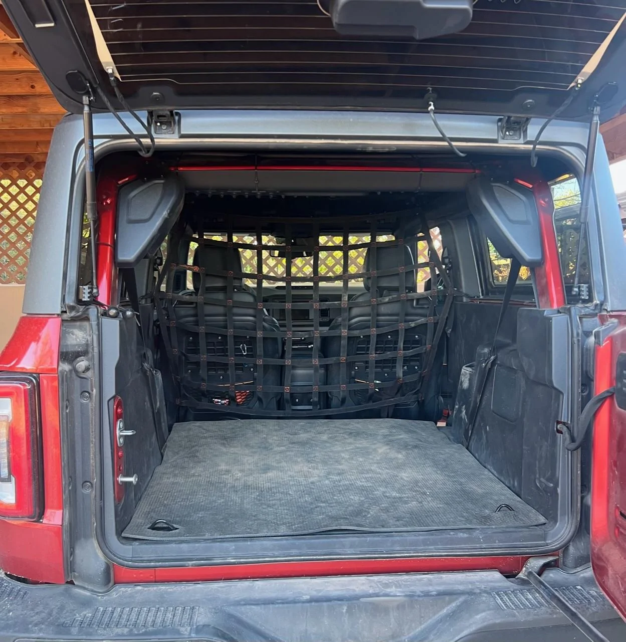 Ford Bronco 2 Door Cargo Containment IMG_7146