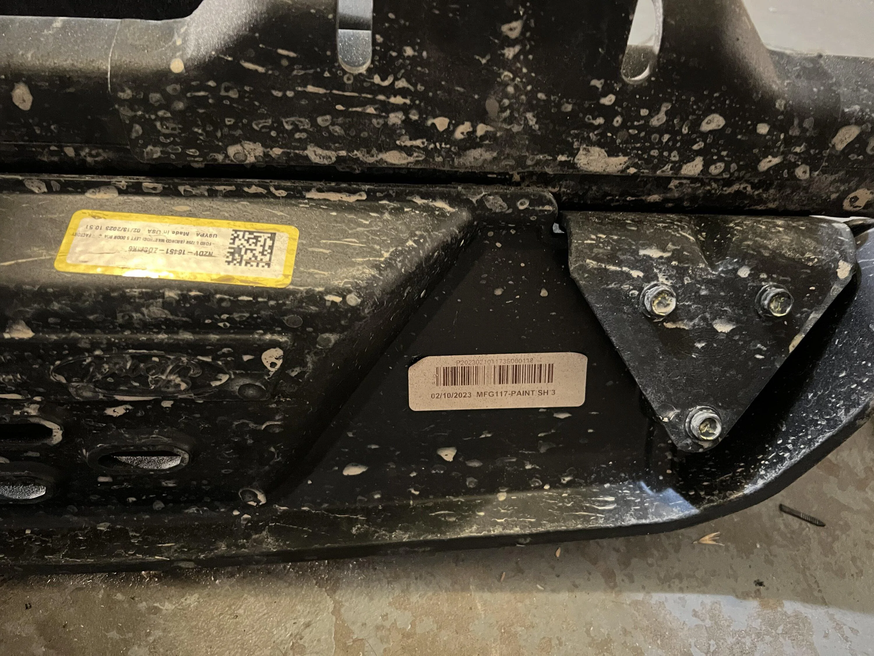 Ford Bronco Raptor step/rock rails IMG_5289