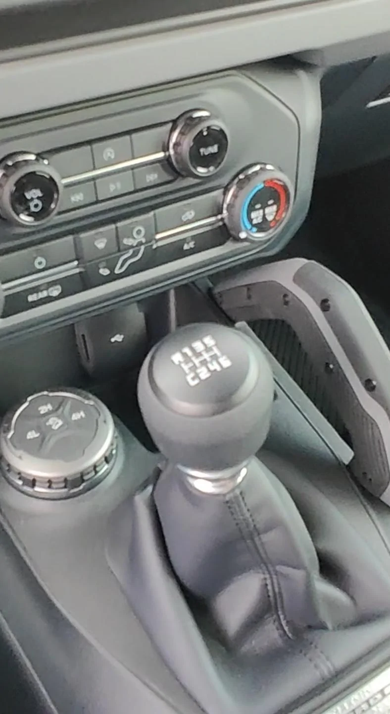 Ford Bronco WTB Leather Manual Shift knob IMG_20231018_115731